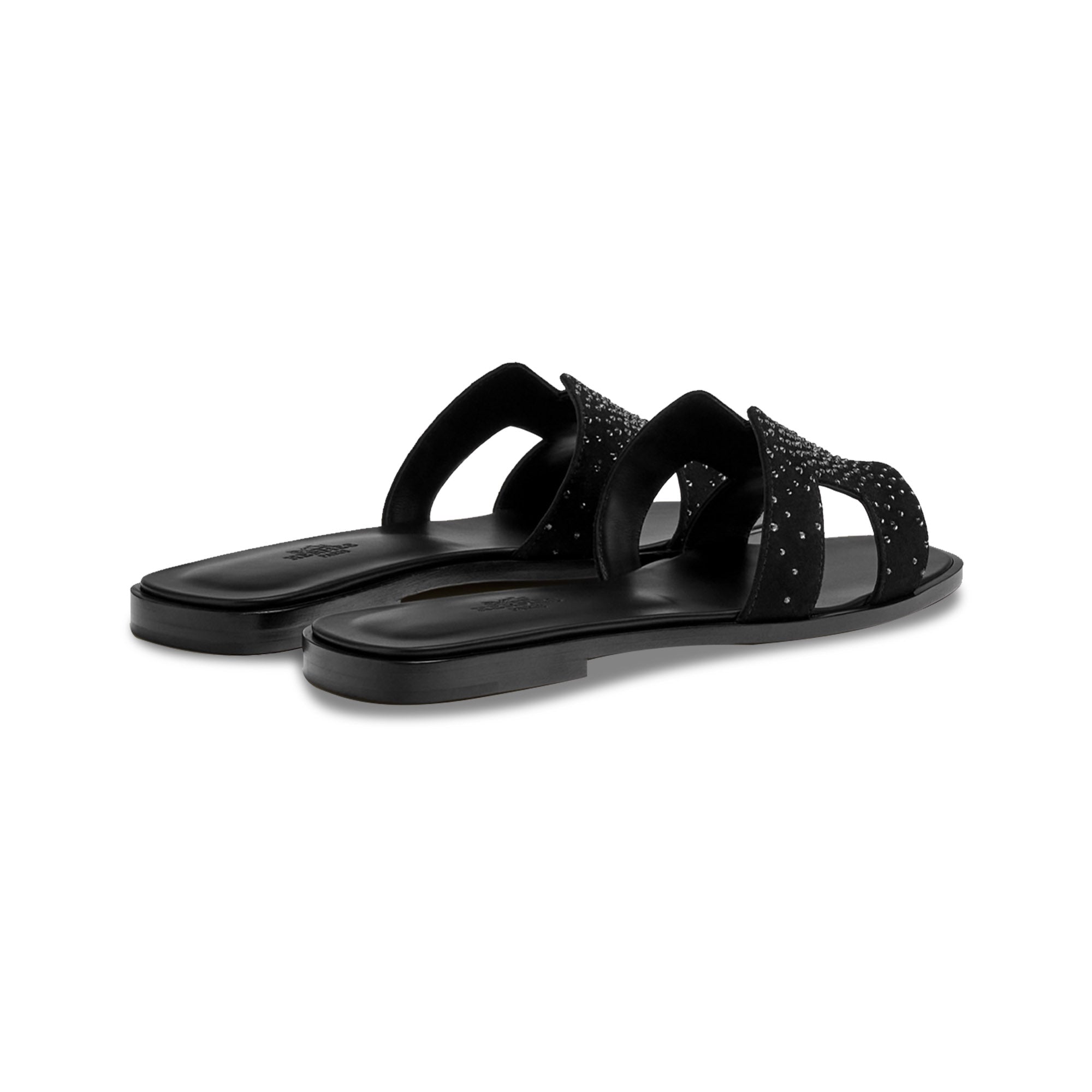 Hermes Oran Rhinestone Sandals