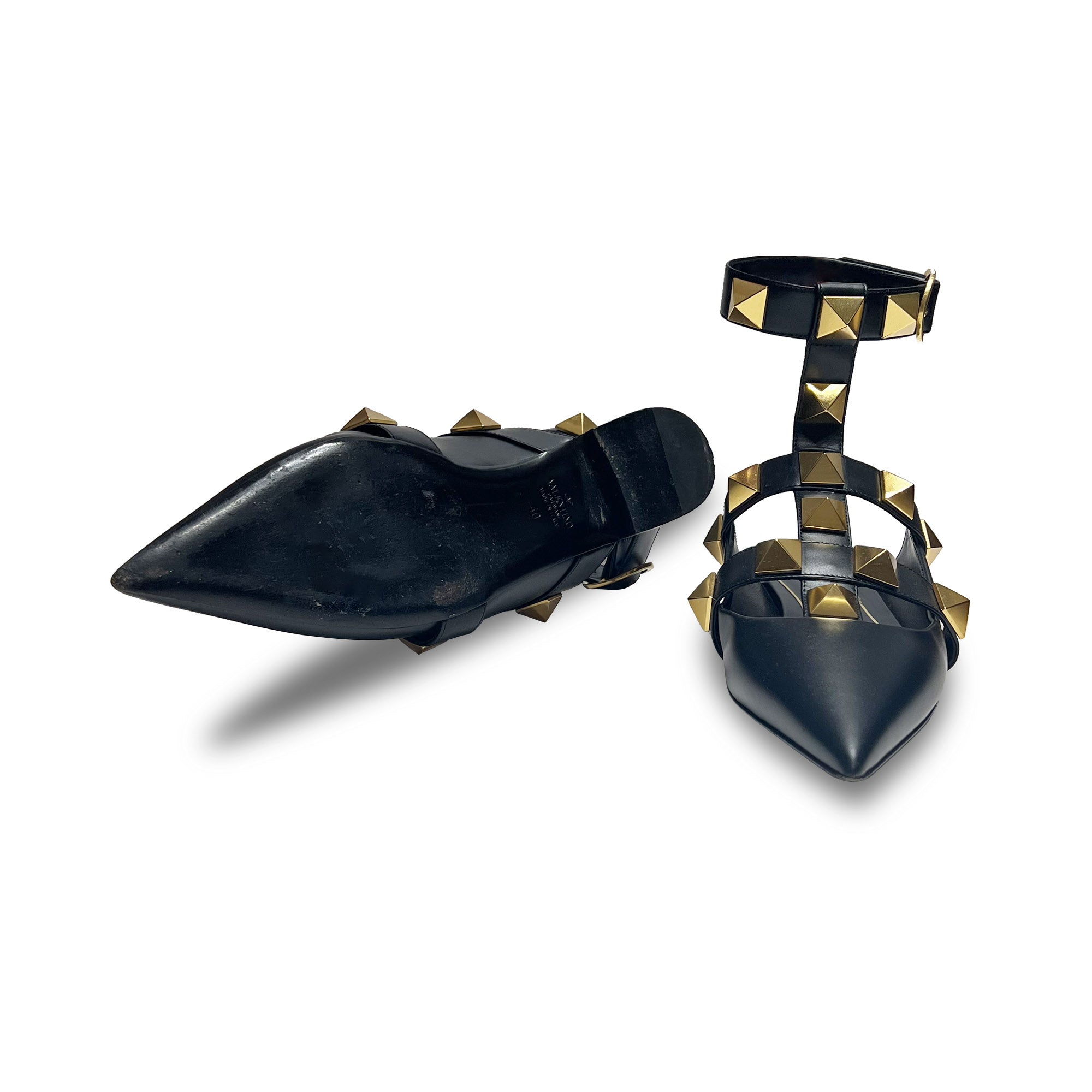 Valentino Garavani Roman Stud Ballet Flats
