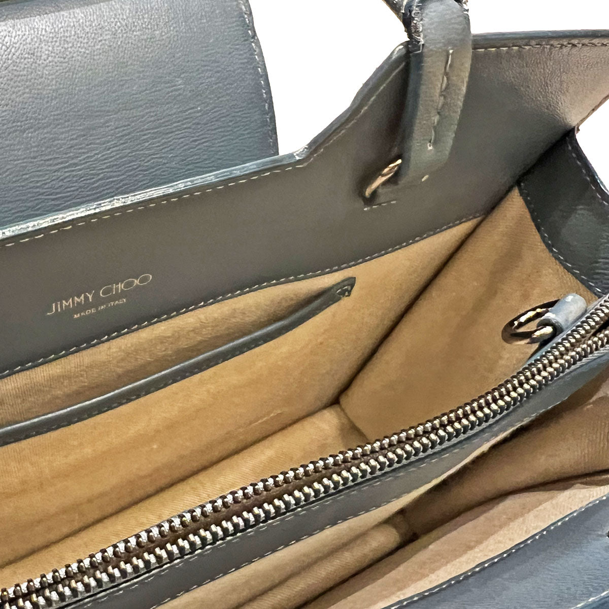 Jimmy Choo 2Way Riley bag in Raffia & Suede