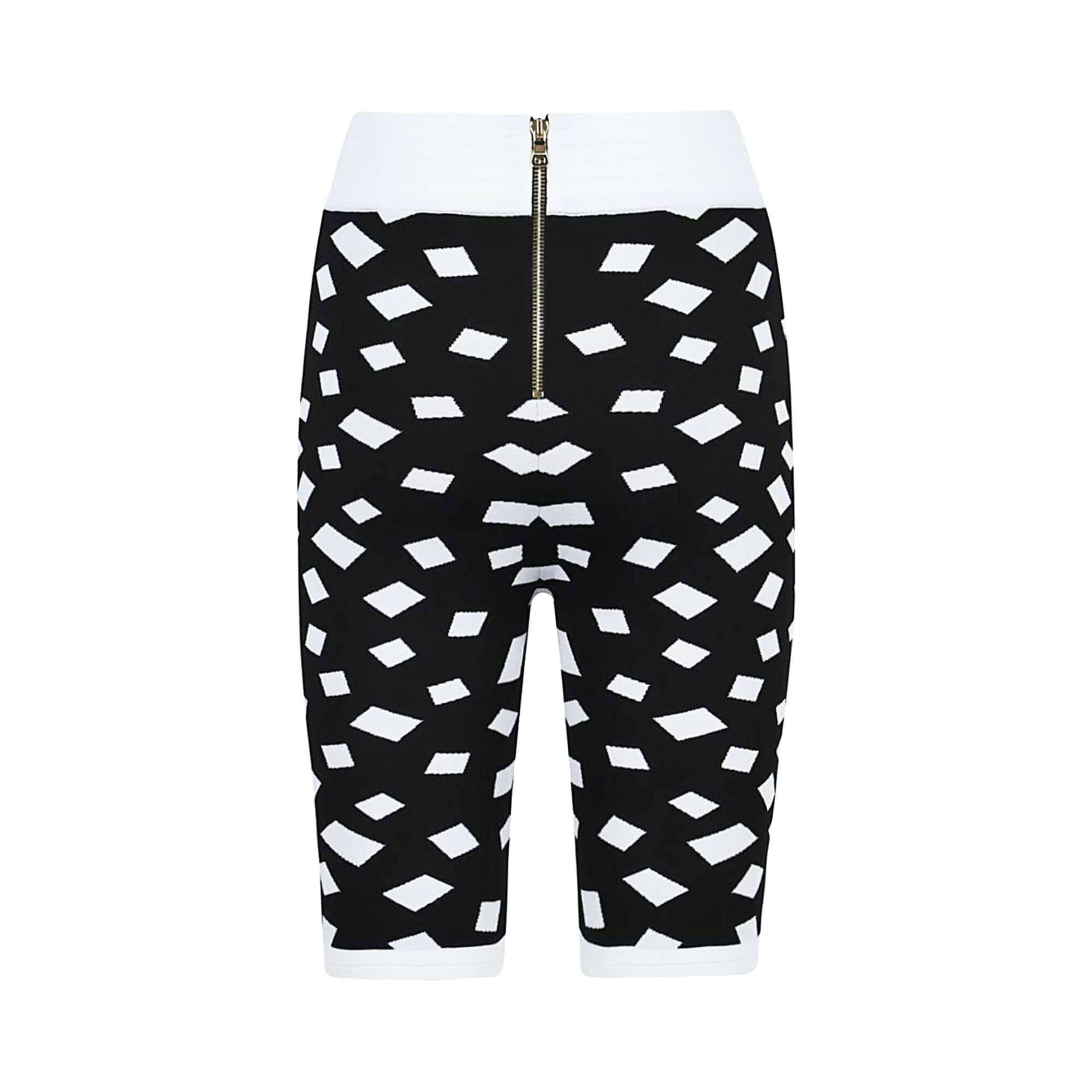 Balmain Jacquard-Knit Shorts