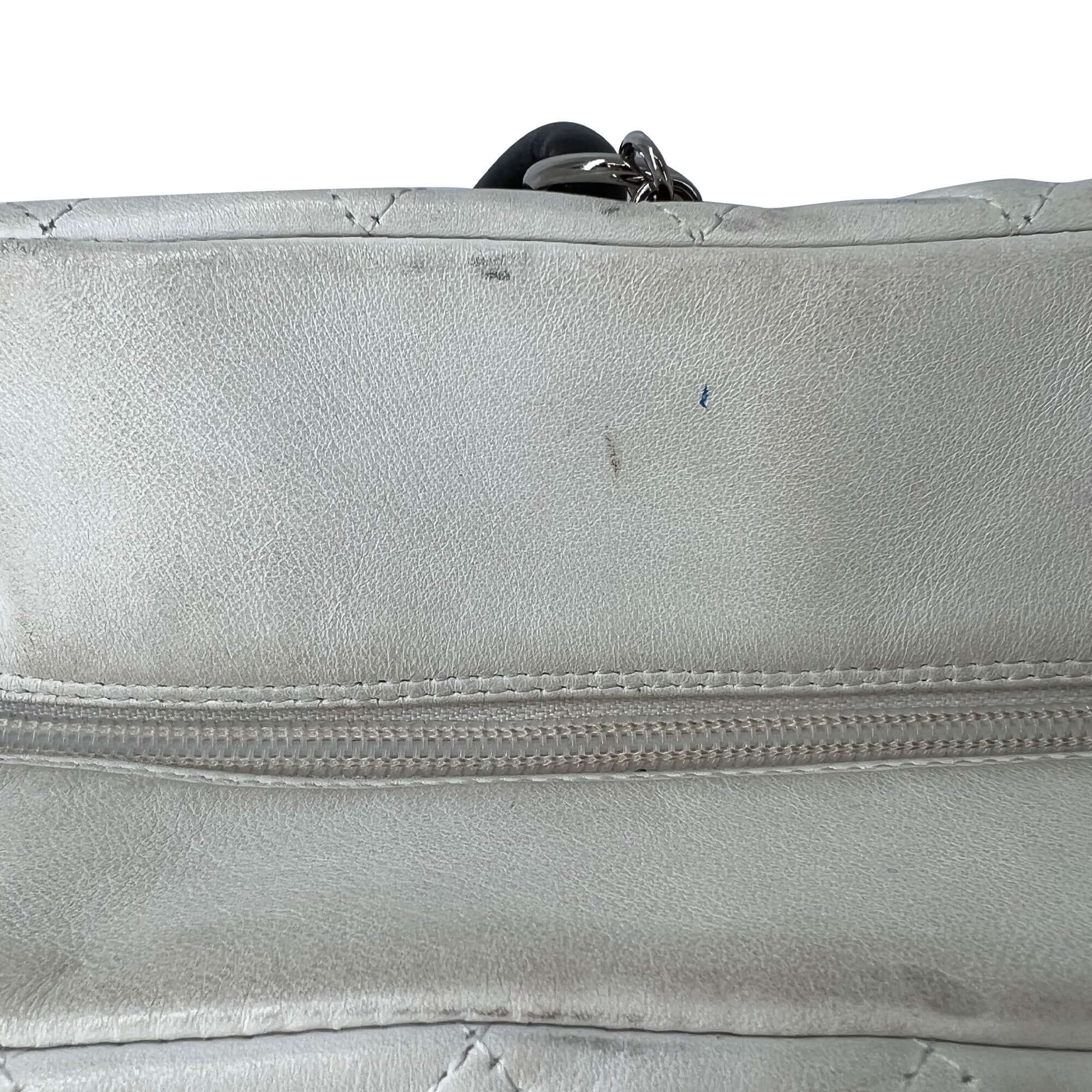 Chanel quilted calfskin leather reporter cambon bag