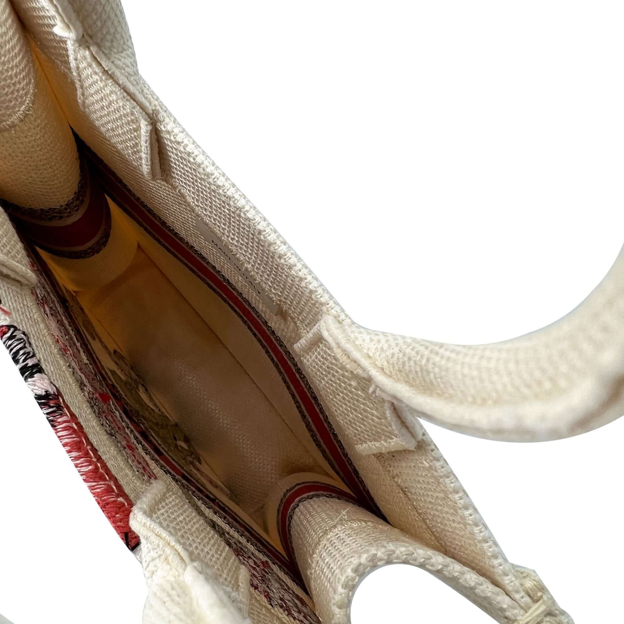 Christian Dior flower tote bag