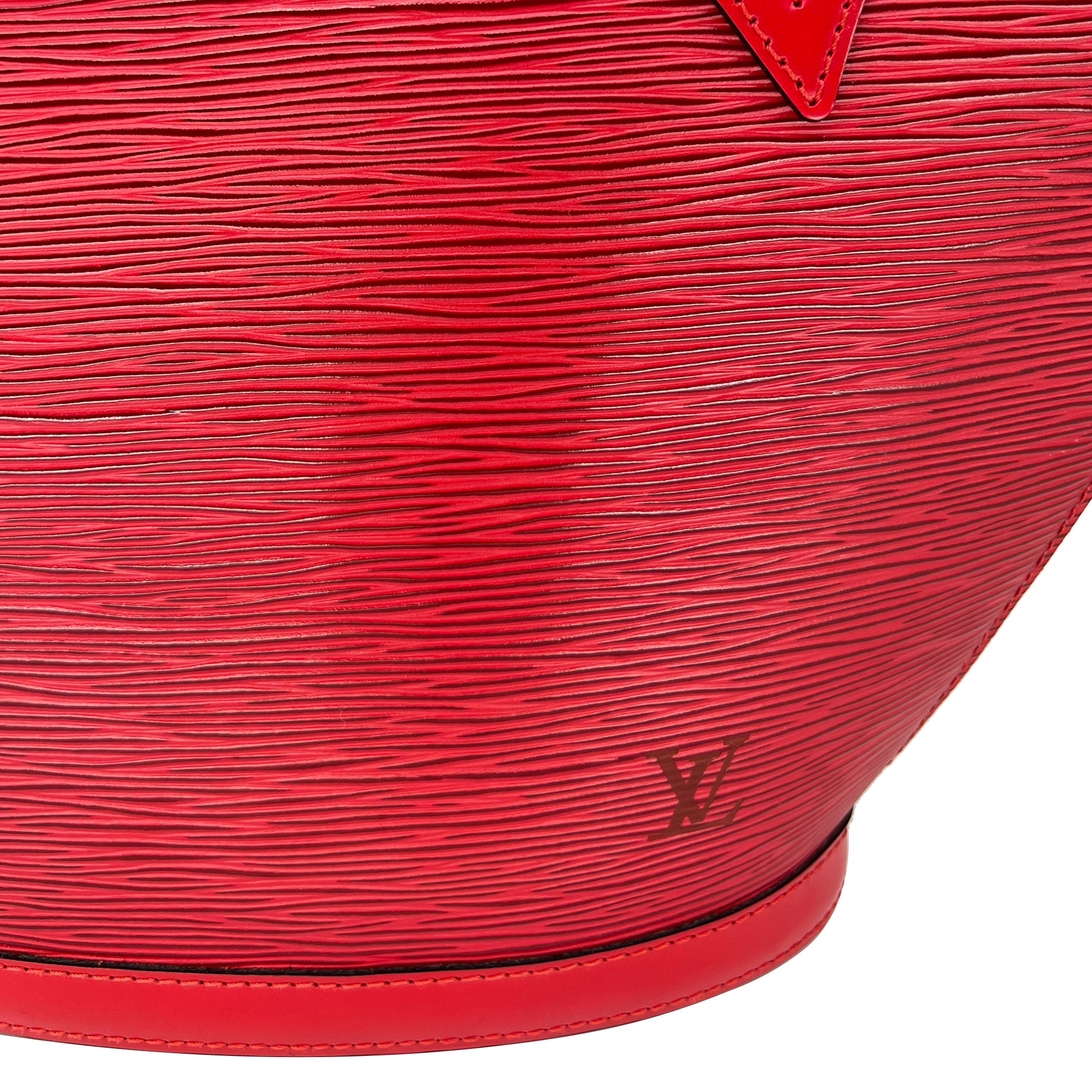 Louis Vuitton Red Epileather