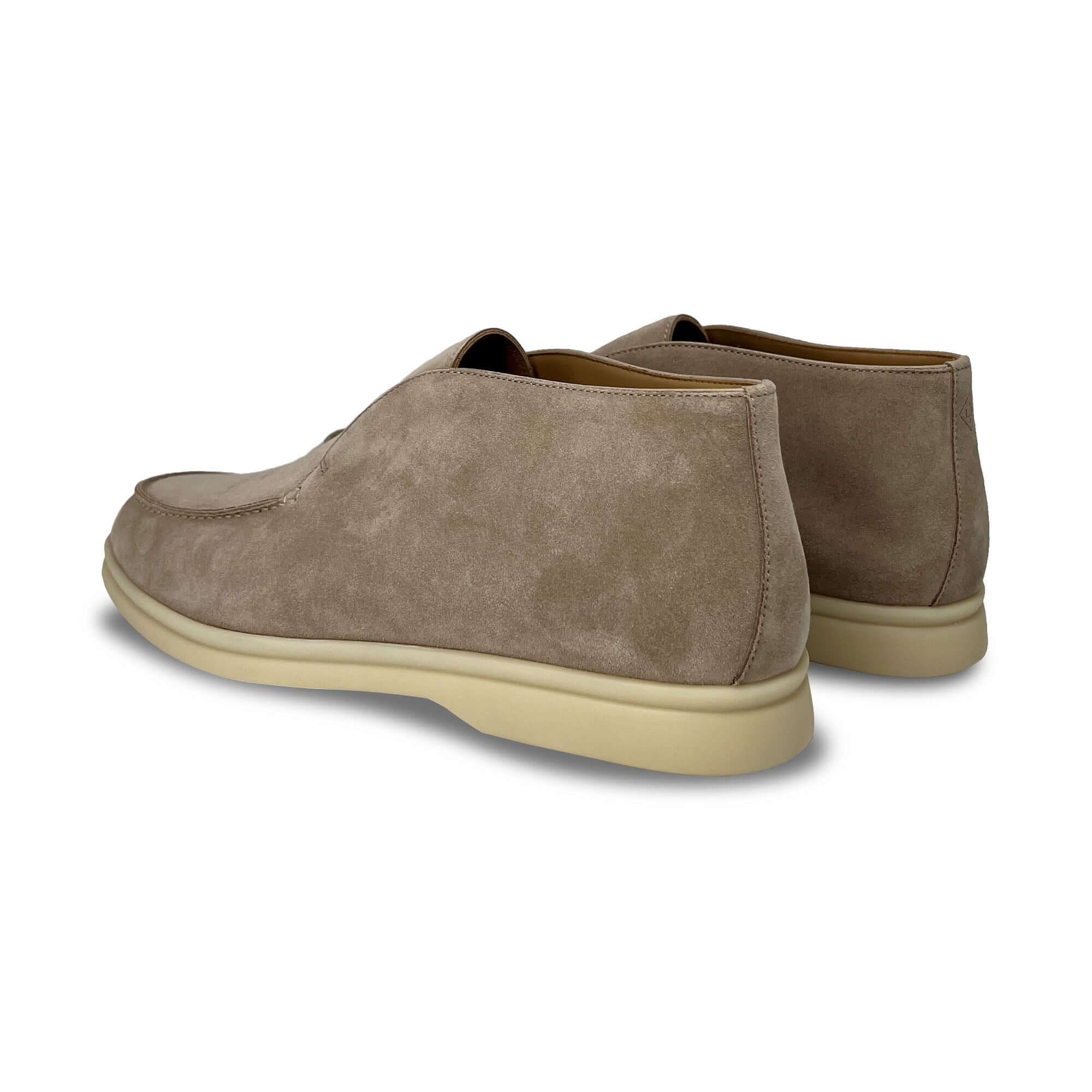 Loro Piana Polacchino Suede Loafers