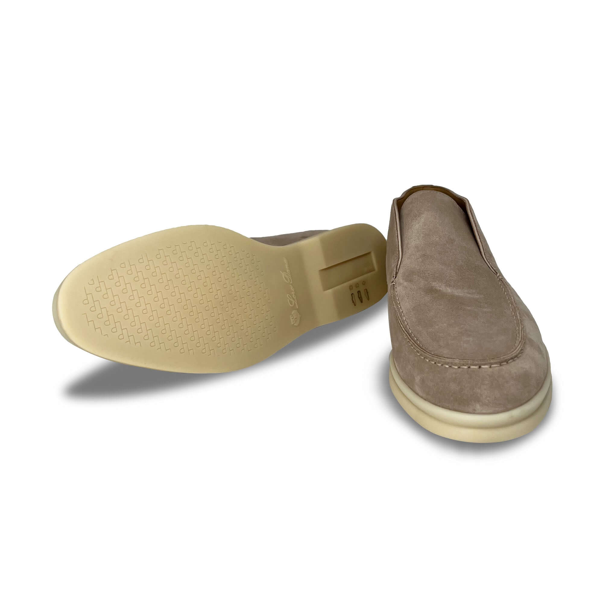 Loro Piana Polacchino Suede Loafers