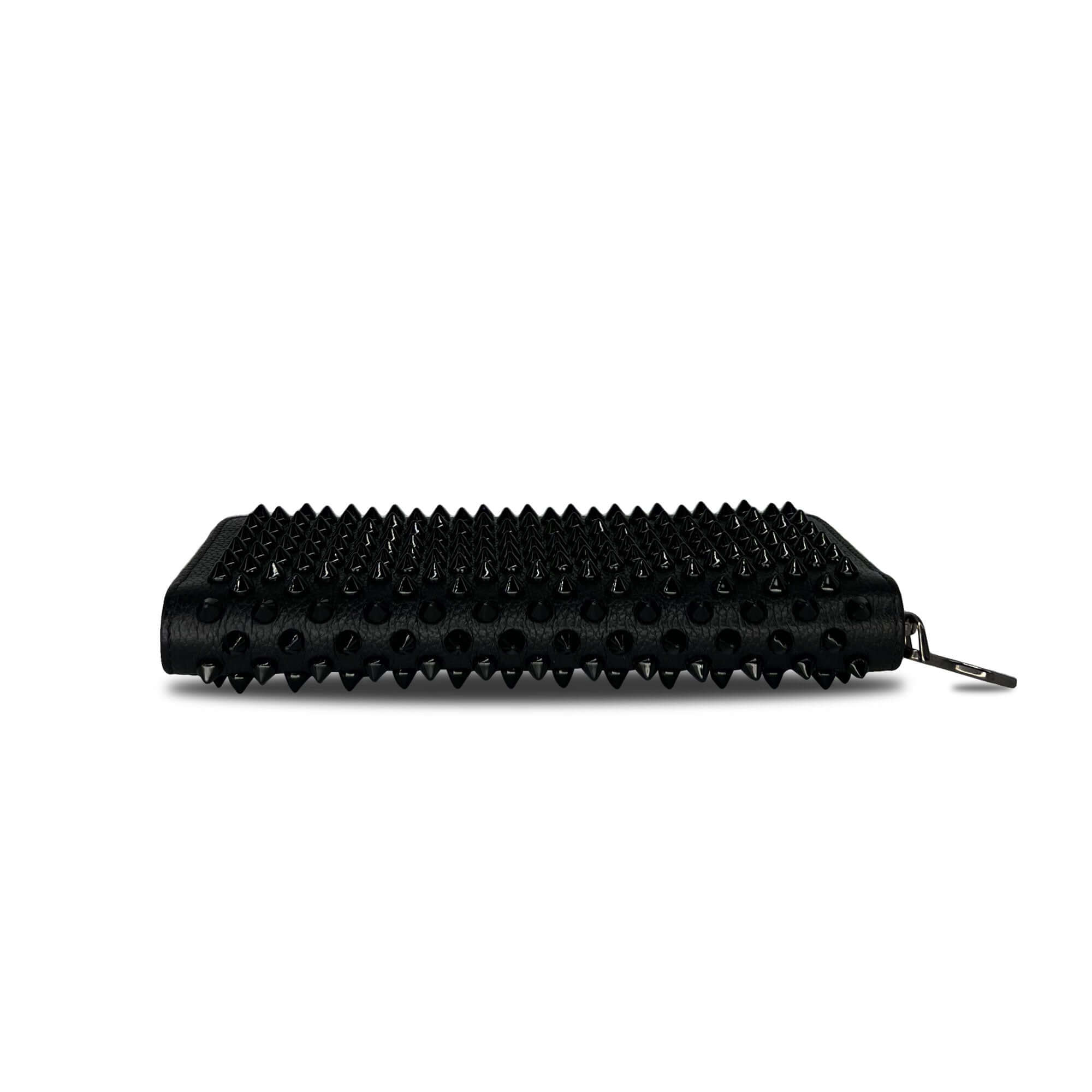 Christian Louboutin panettone spike wallet black