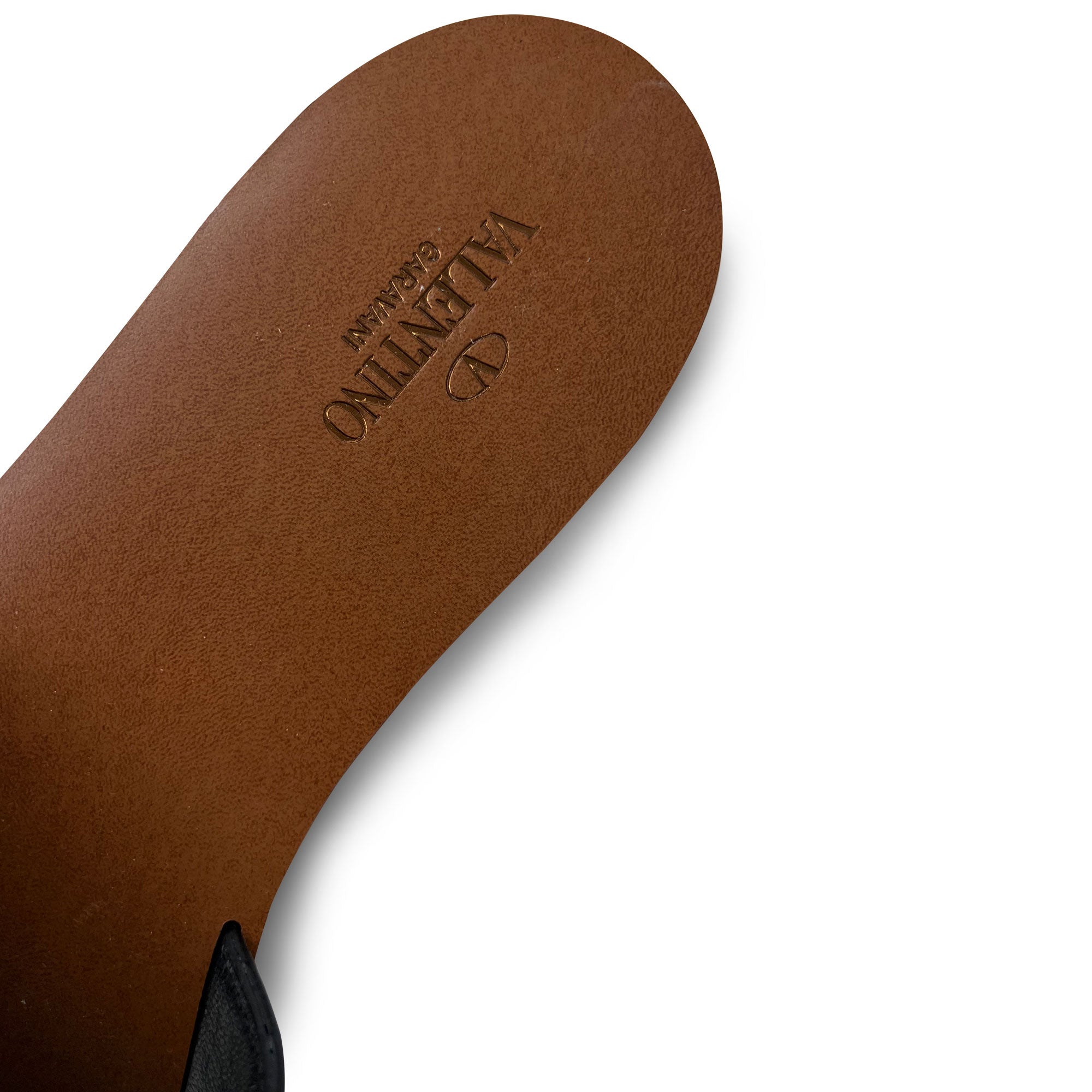Valentino VLogo slide sandals