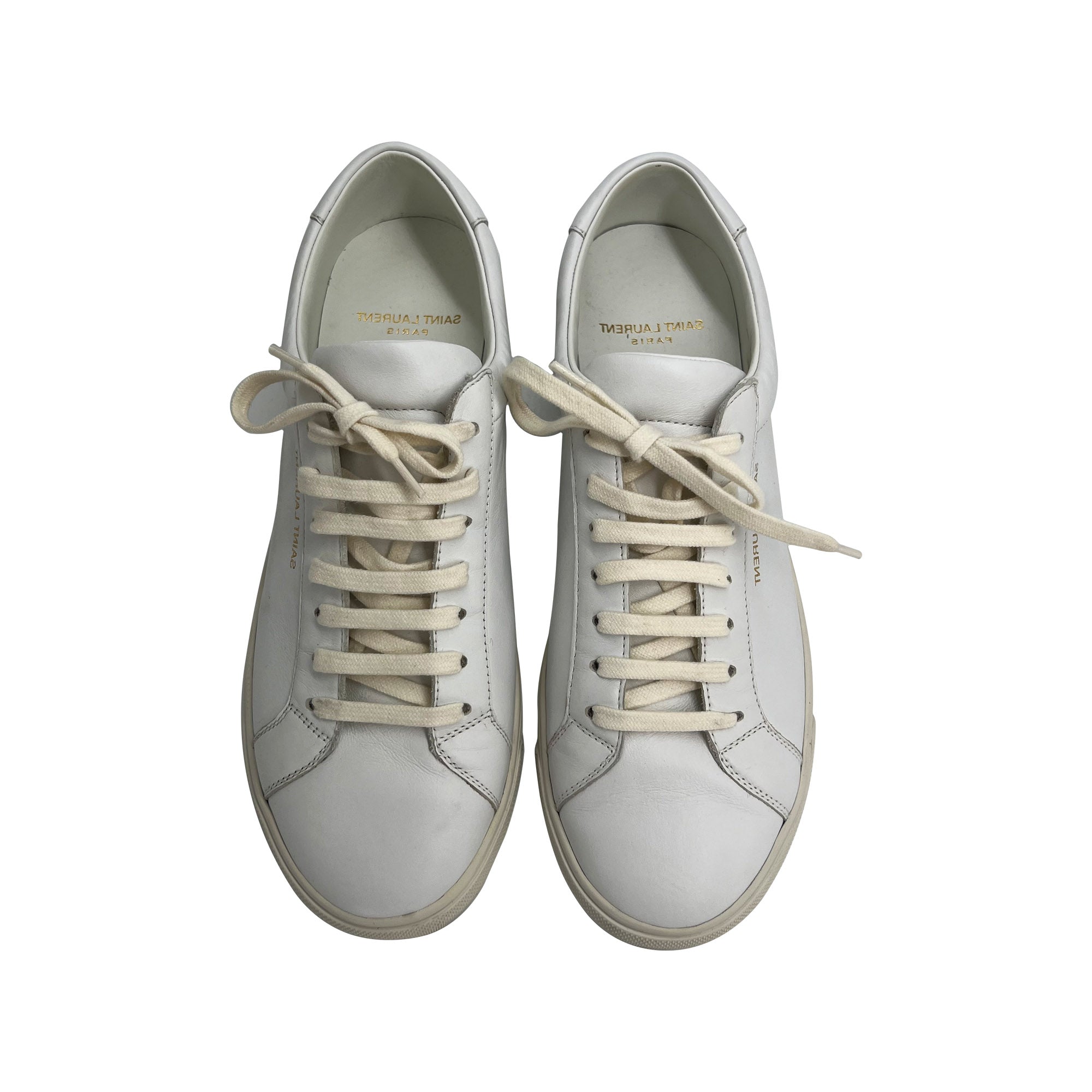 Yves Saint Laurent Andy leather sneakers