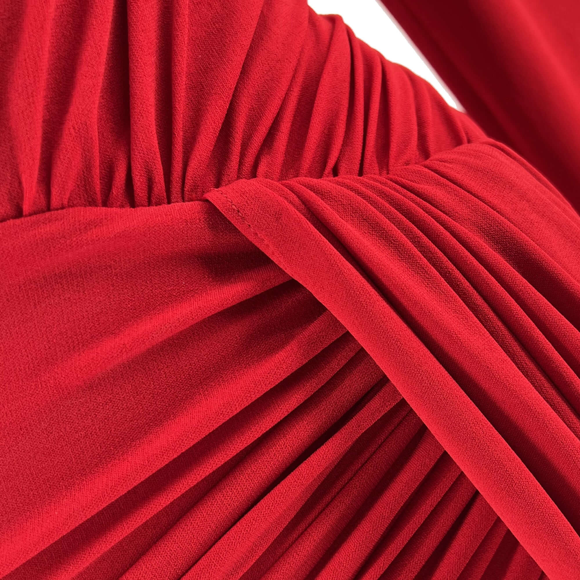 Alexander Vauthier Draped Lurex Mini Bodysuit Dress