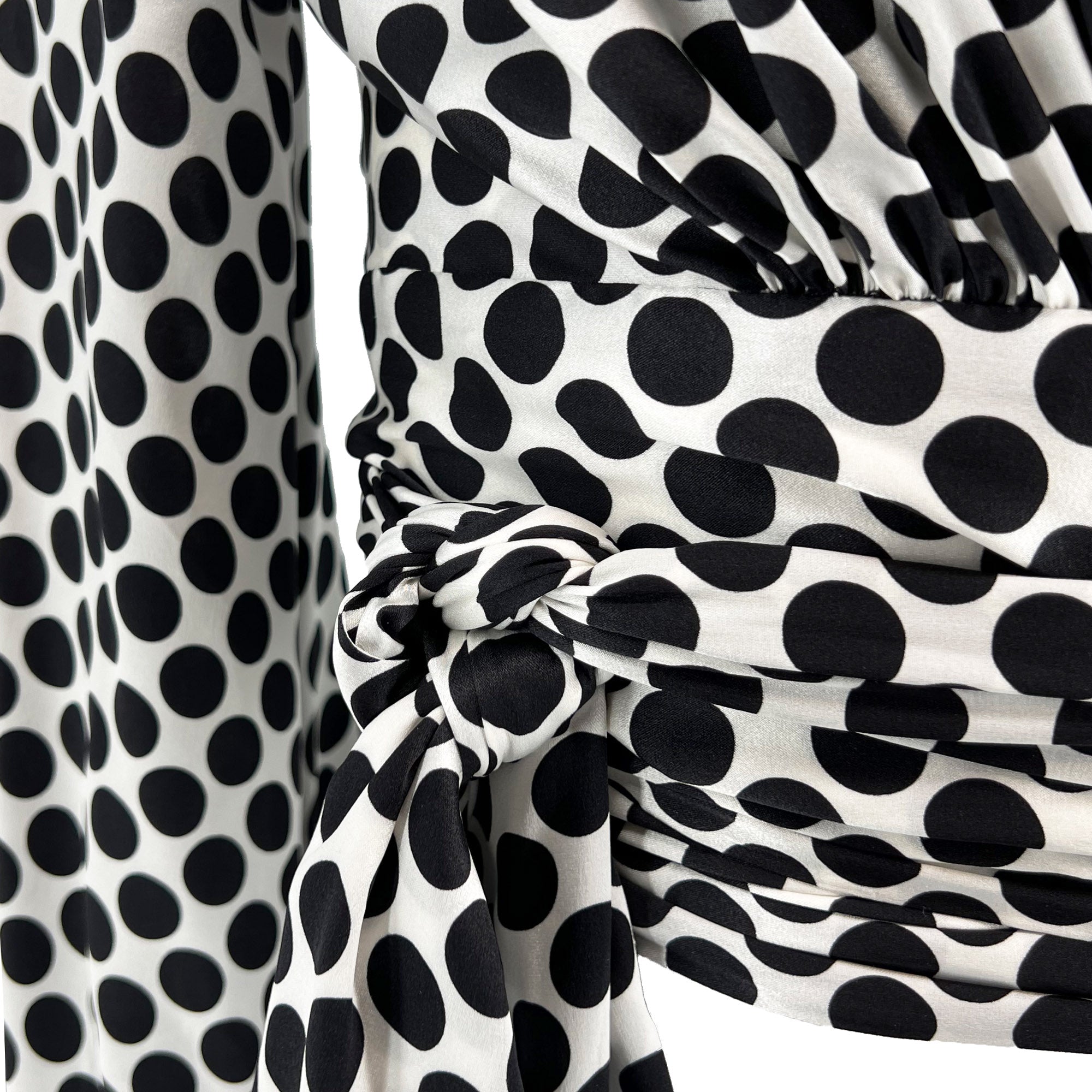 Alexandre Vauthier Wrap Waist Blouse