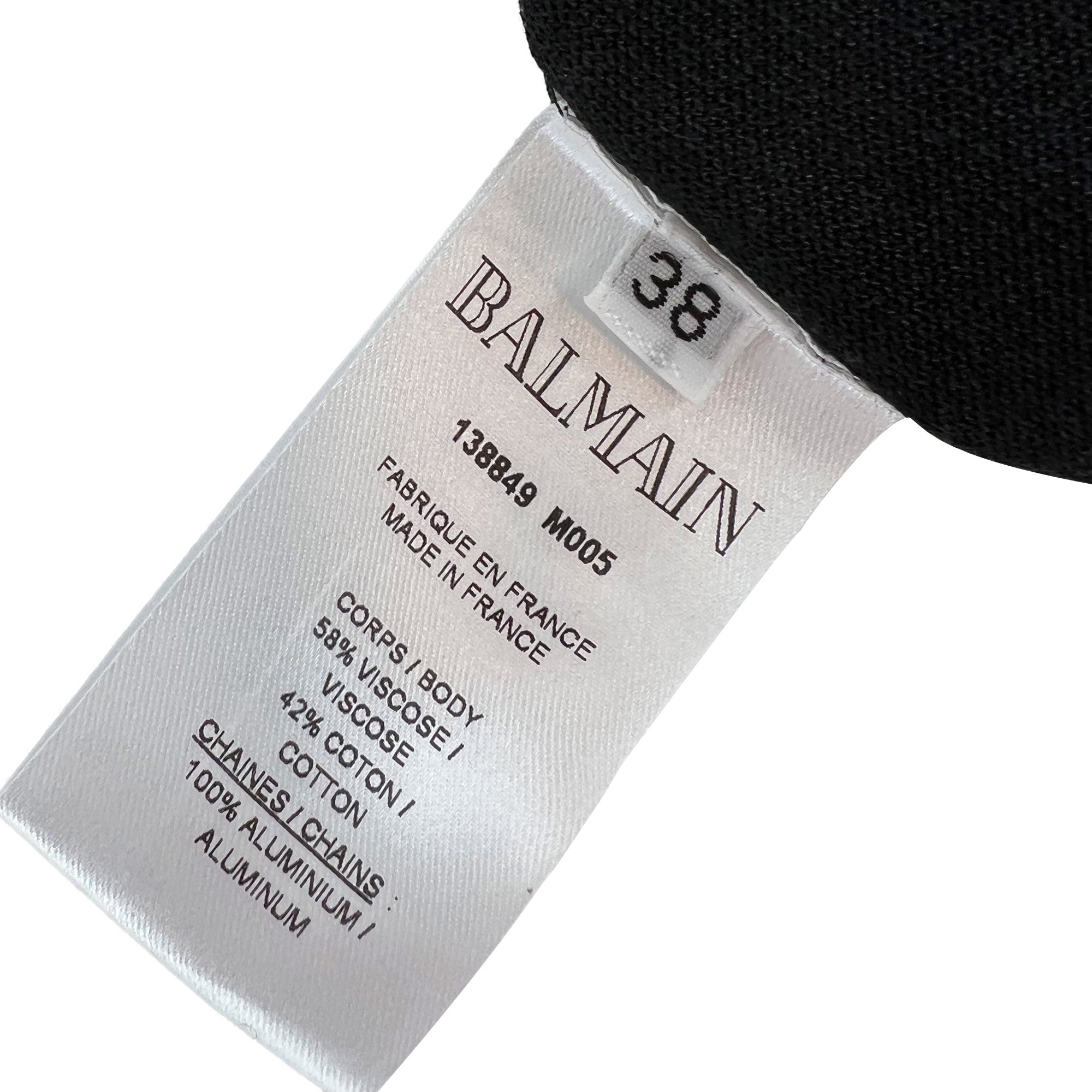 Balmain Chain Strap Top