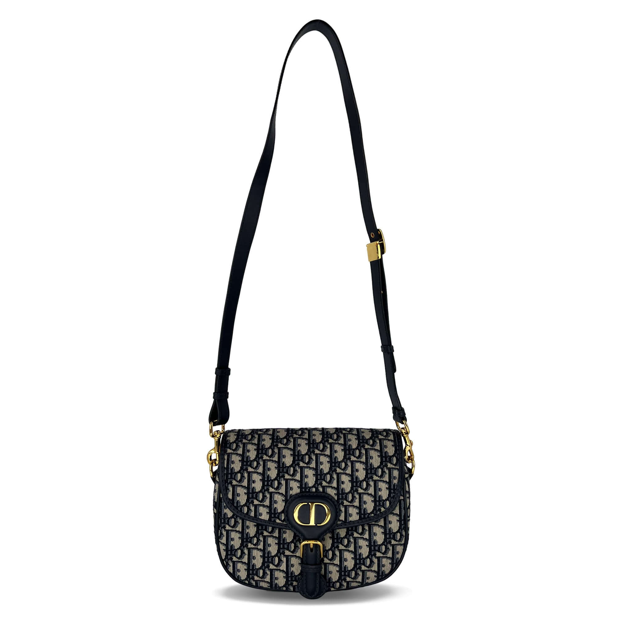 Dior Bobby bag medium oblique jacquard blue