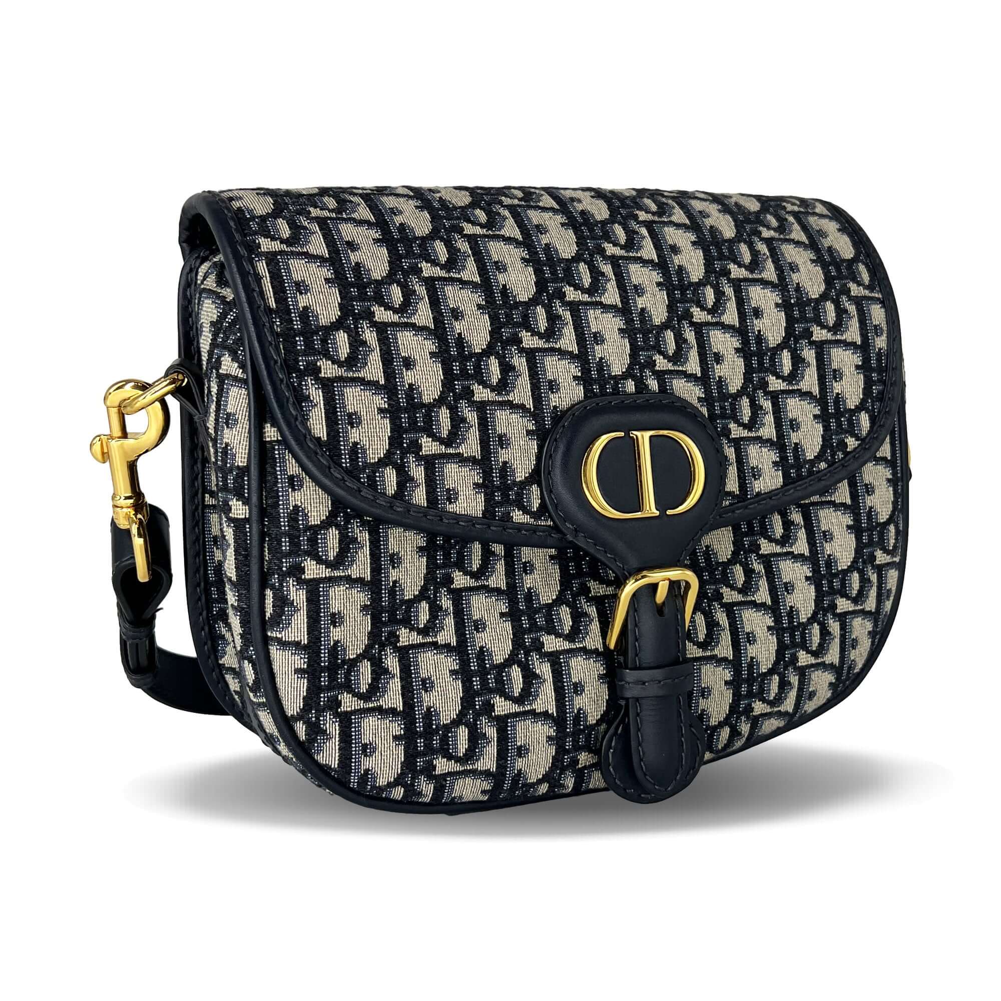 Dior Bobby bag medium oblique jacquard blue