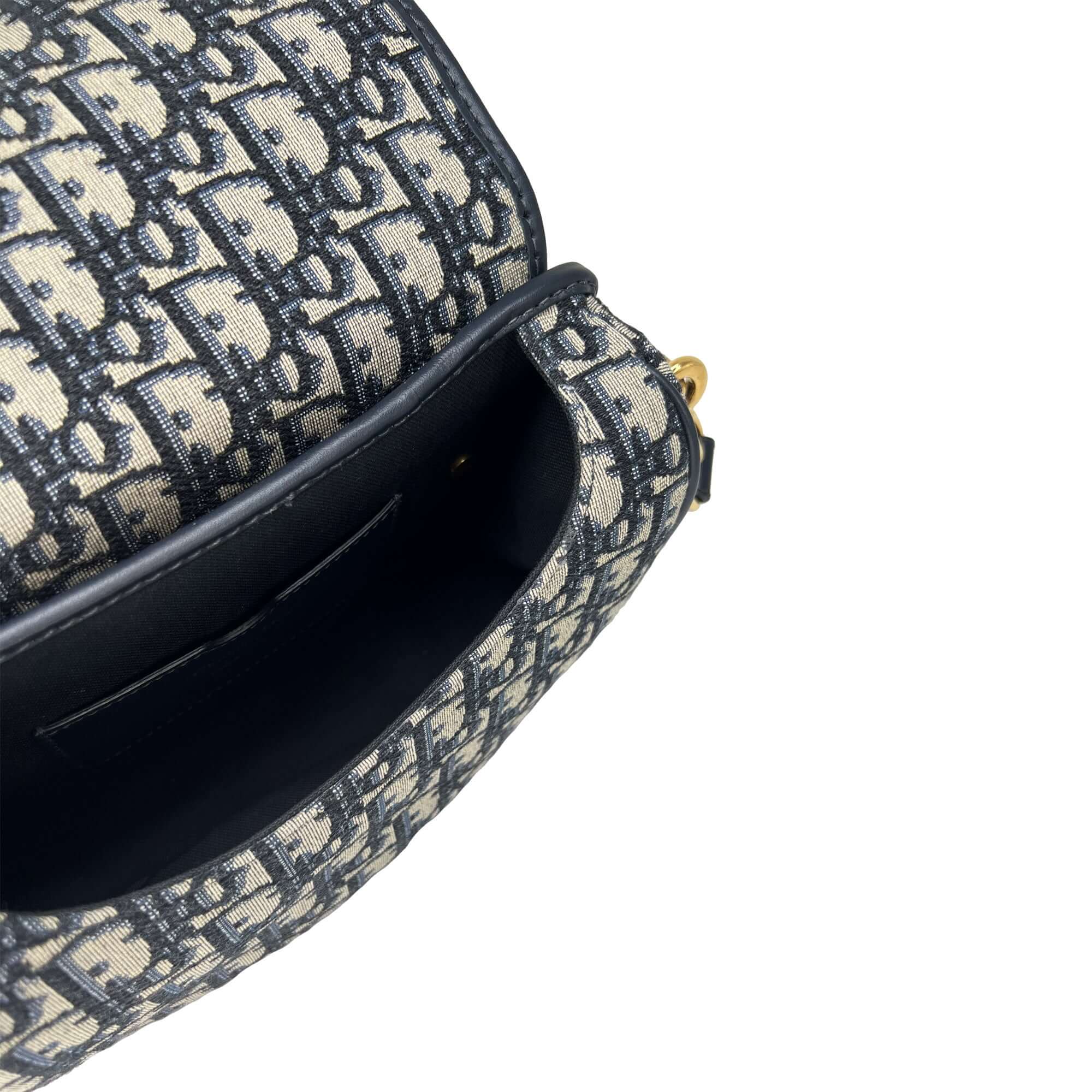 Dior Bobby bag medium oblique jacquard blue
