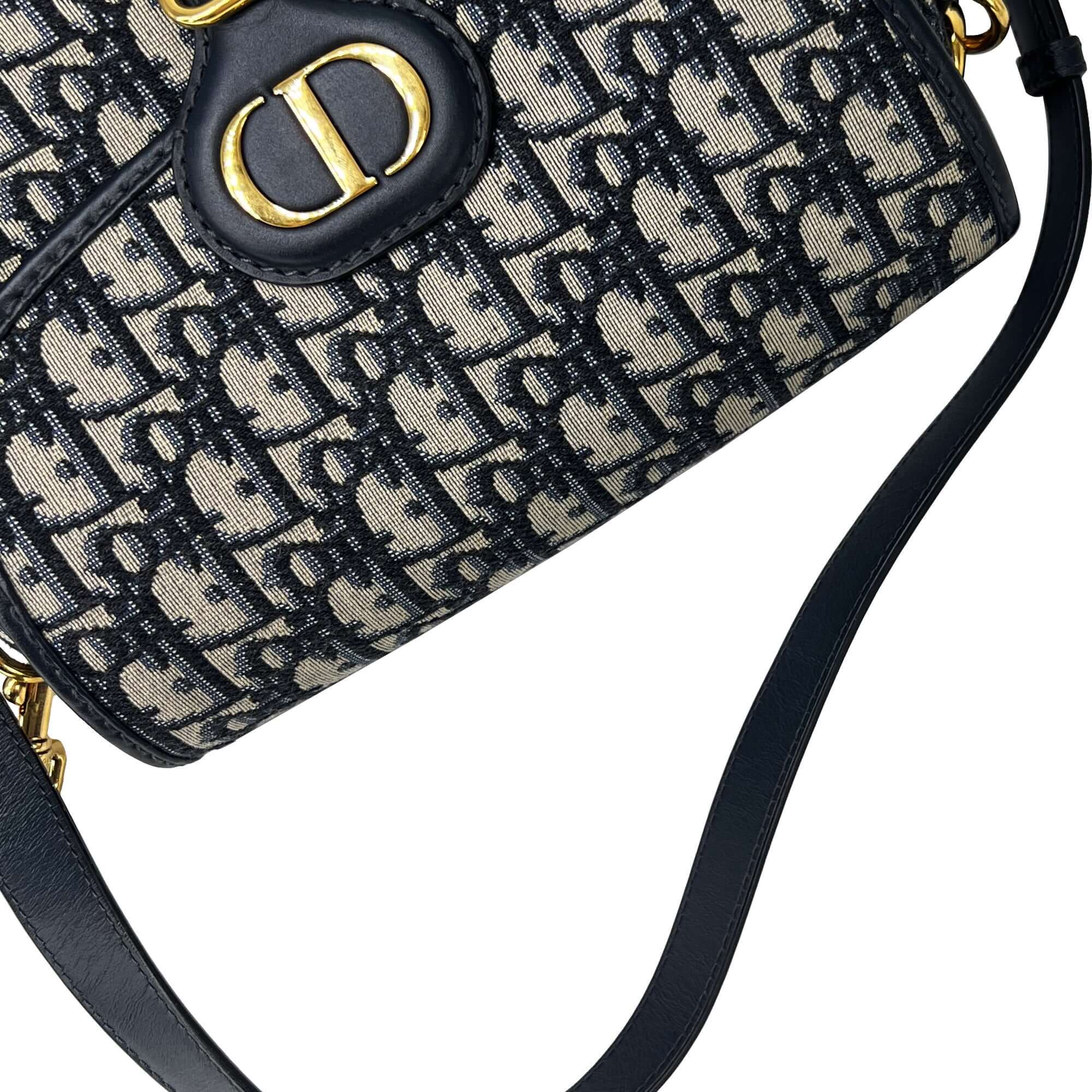Dior Bobby bag medium oblique jacquard blue