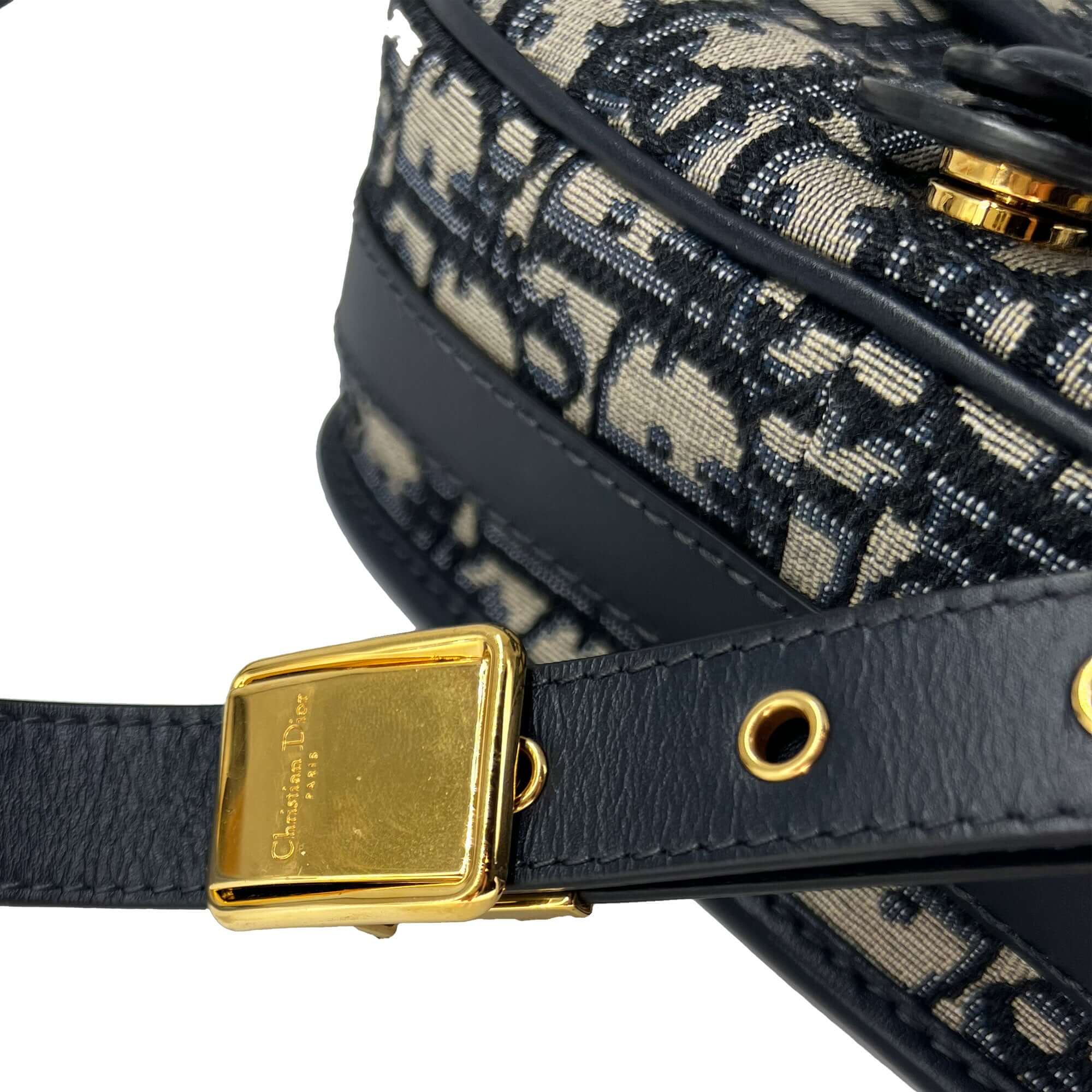 Dior Bobby bag medium oblique jacquard blue