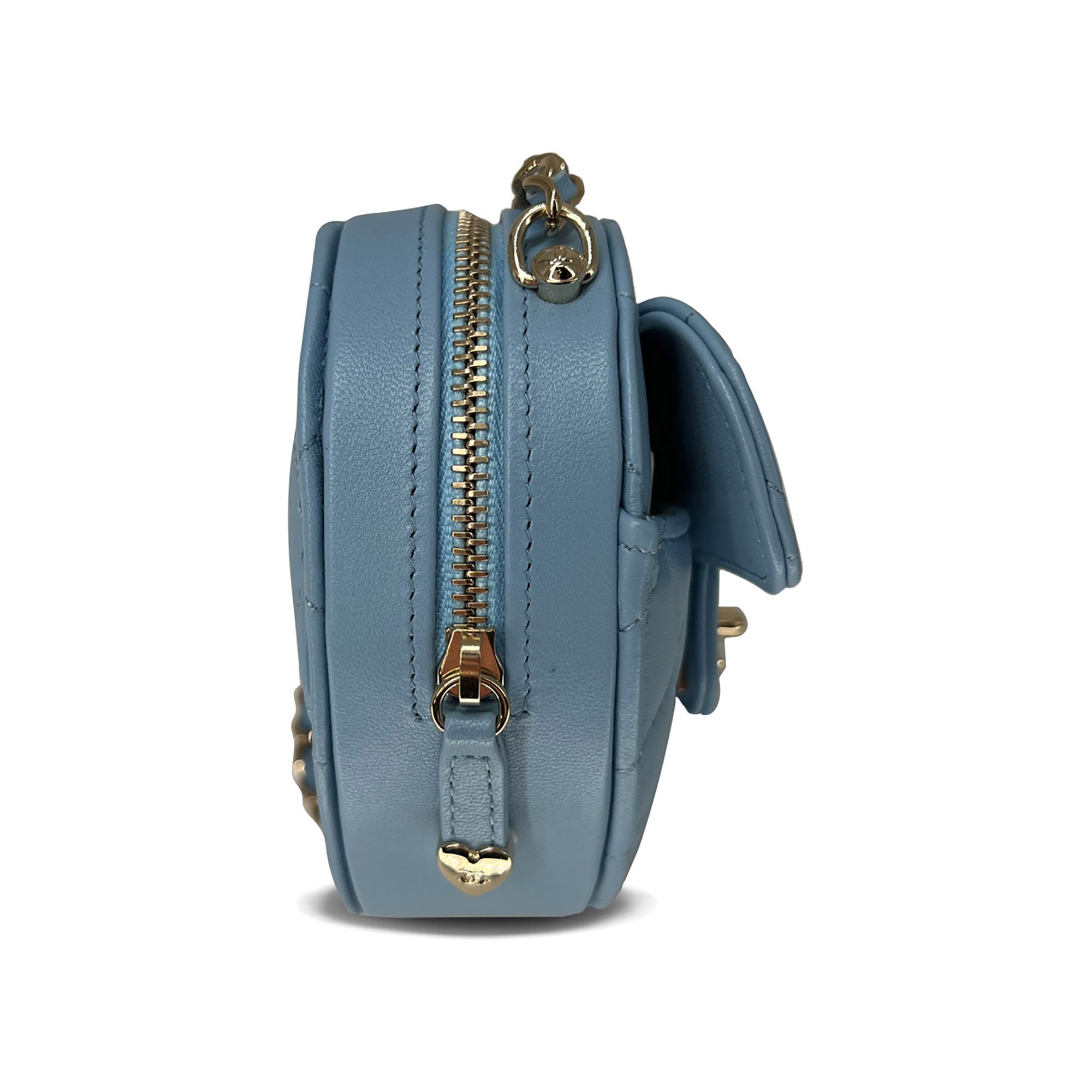 Chanel leather Medium heart bag