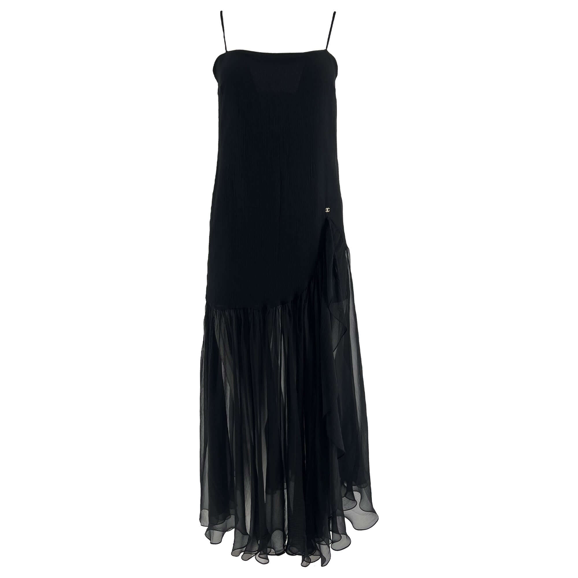 Chanel Maxi Silk Dress