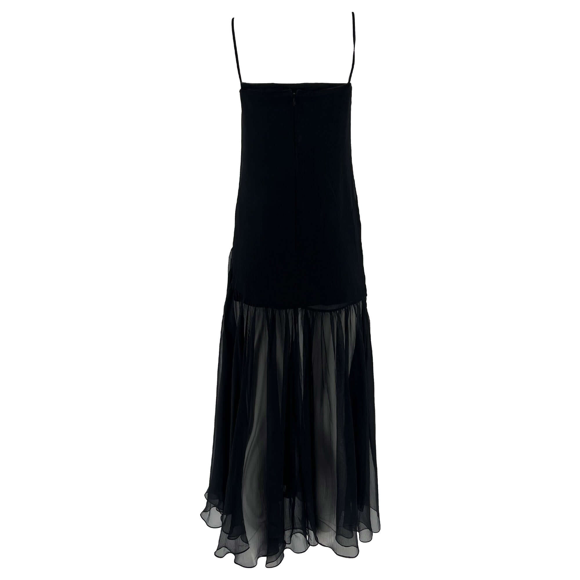 Chanel Maxi Silk Dress