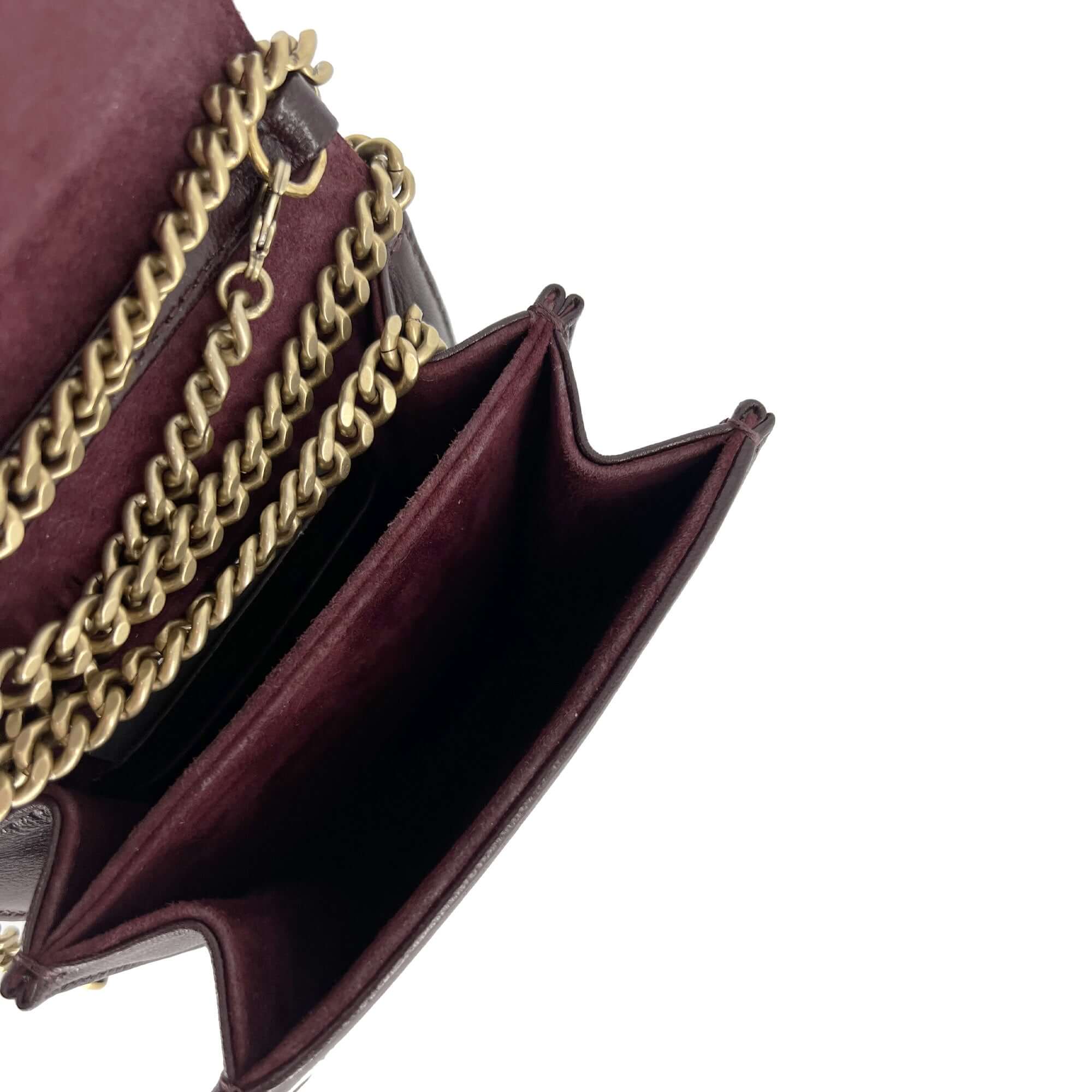 Christian Dior Mini Diorama Vertical Clutch Bag