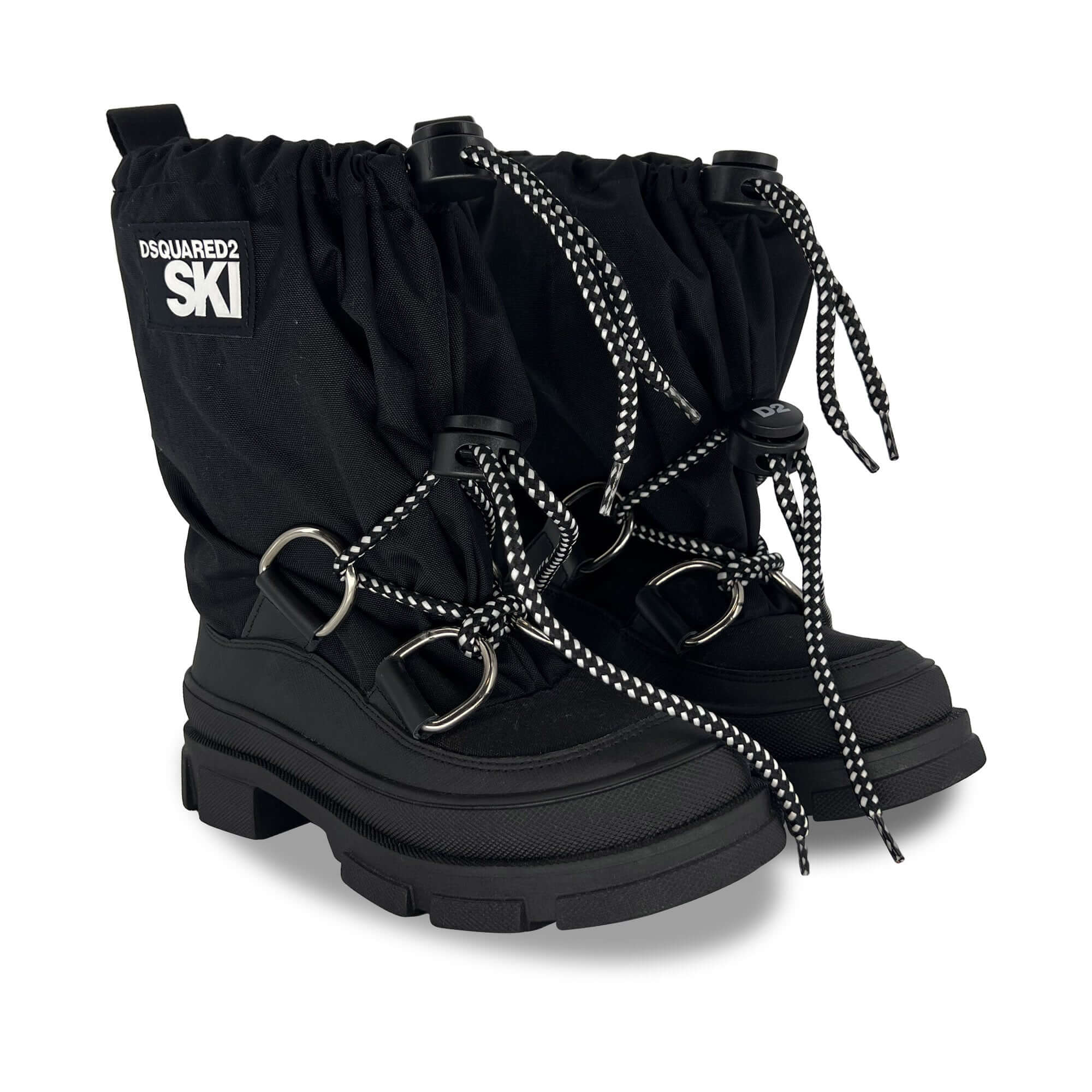DSQUARED2 Lunar Logo Snow Boots