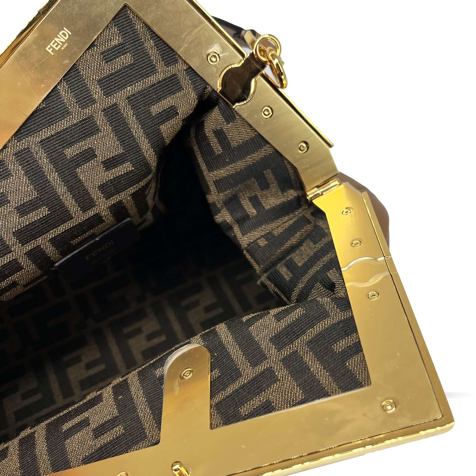 Fendi first medium clutch bag