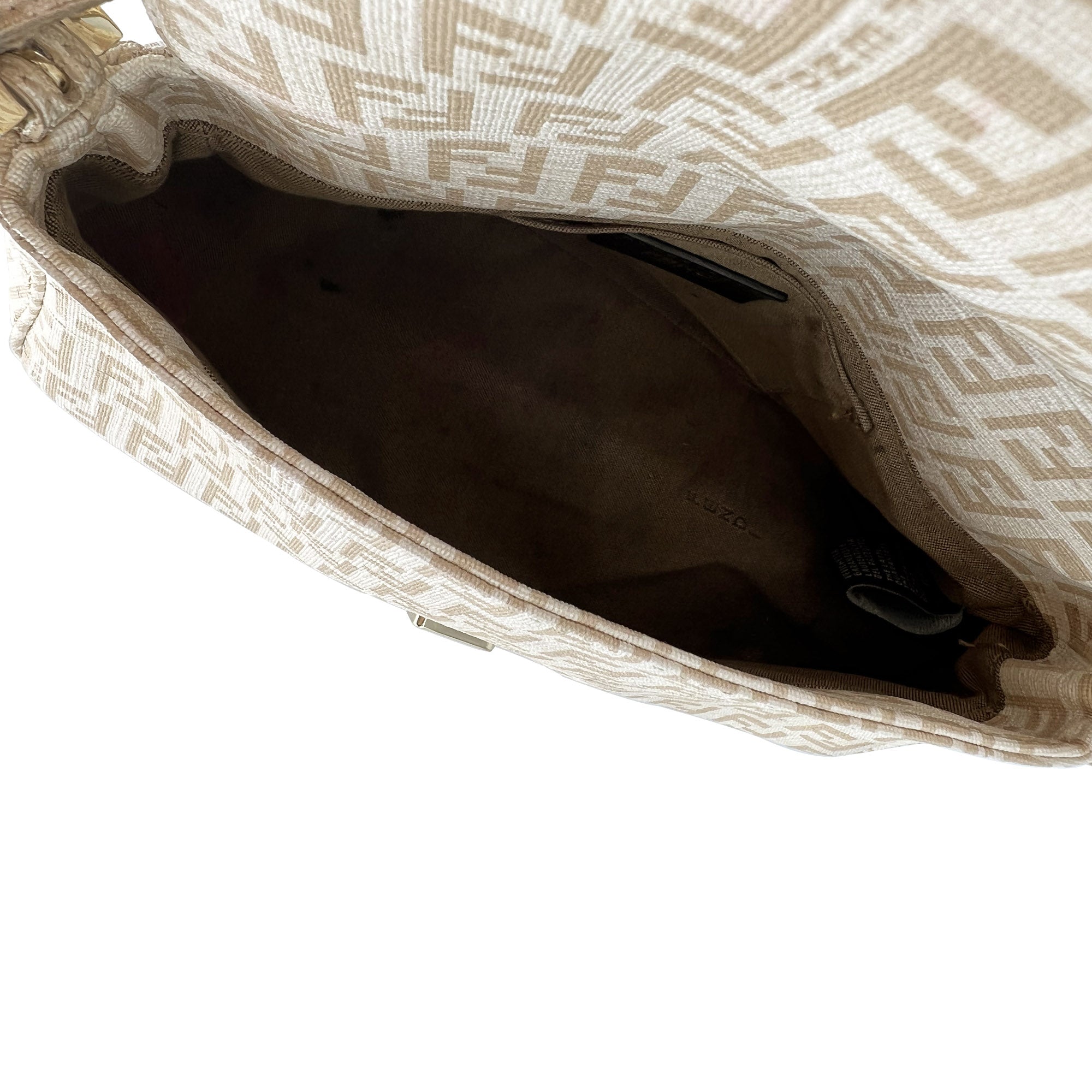 Fendi FF Monogram Mini Mama Baguette Shoulder Bag