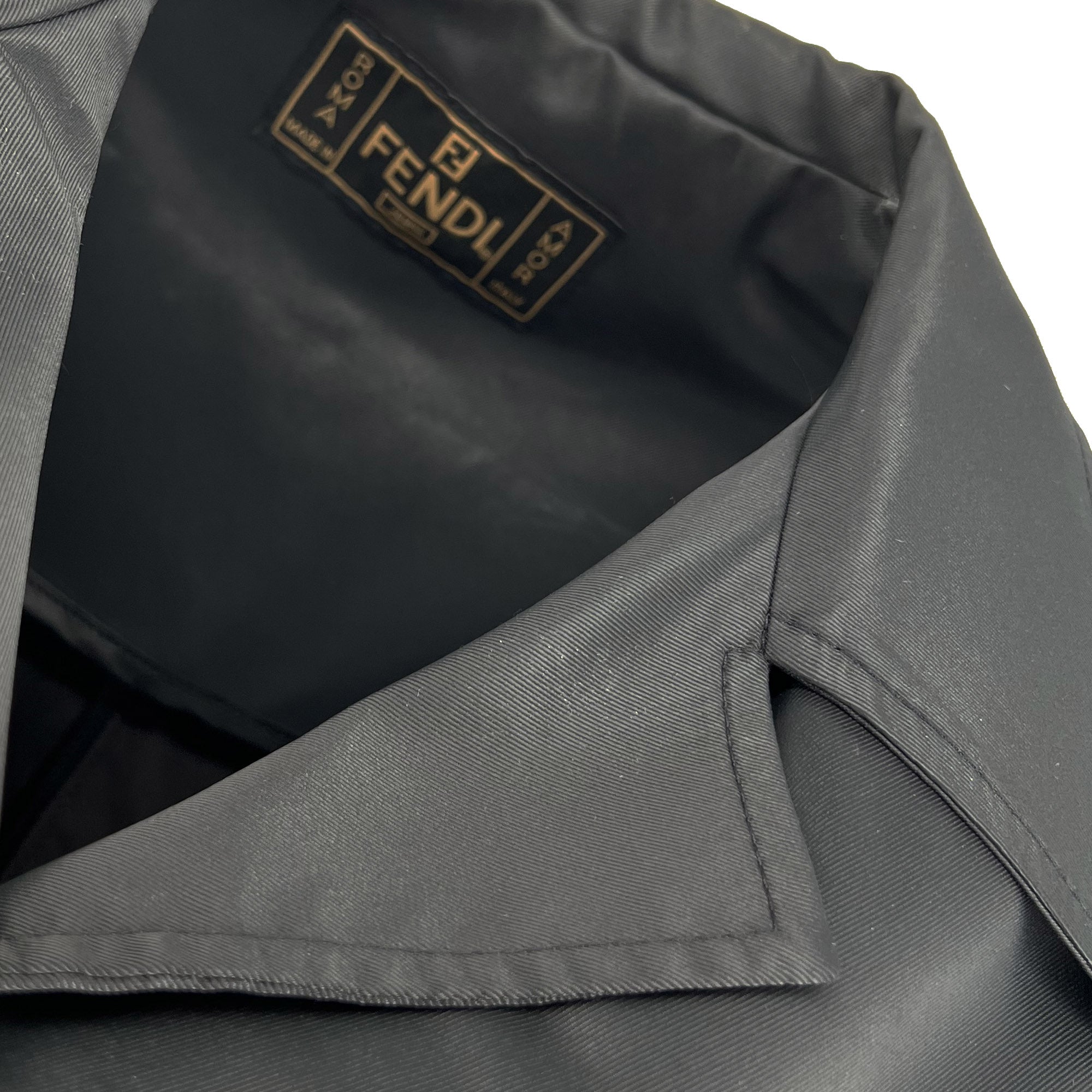 Fendi Jeans Vintage logo Belt Jacket