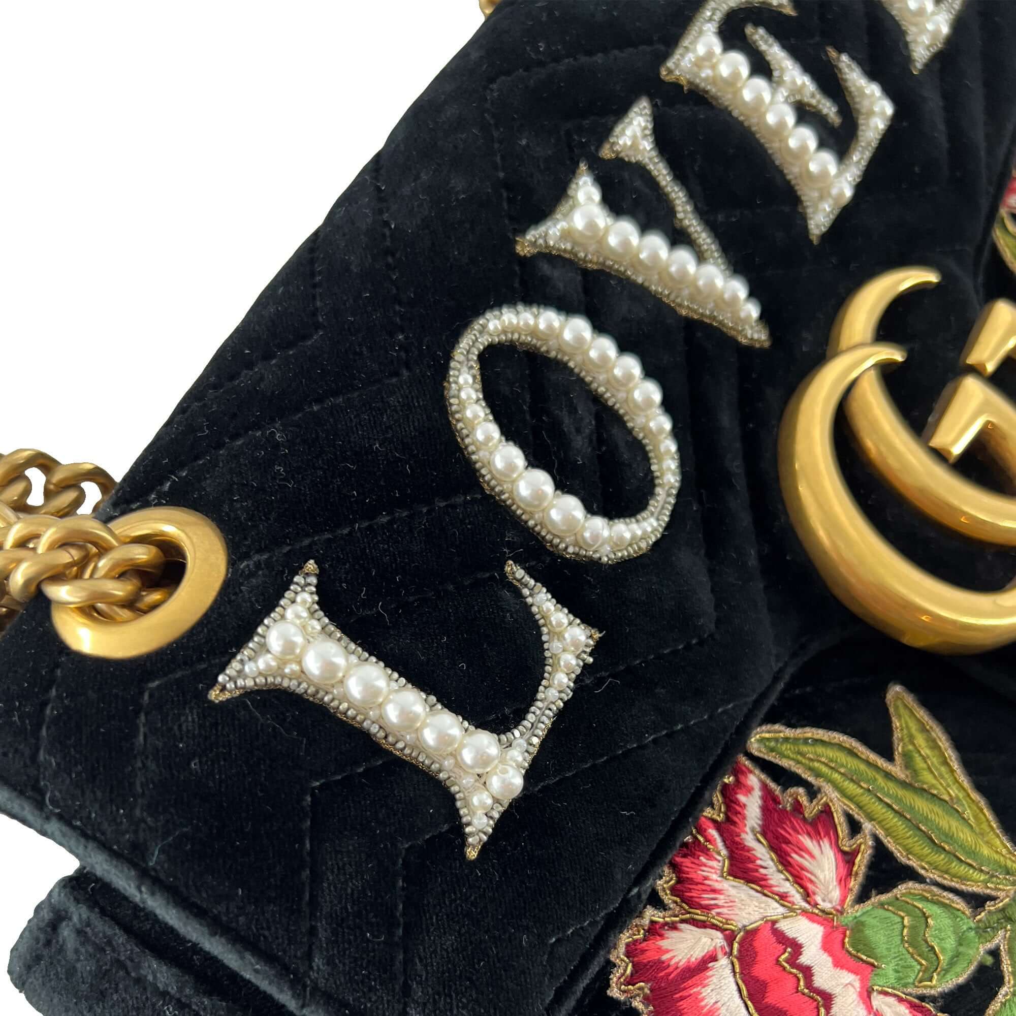 Gucci GG Marmont Velvet Bag