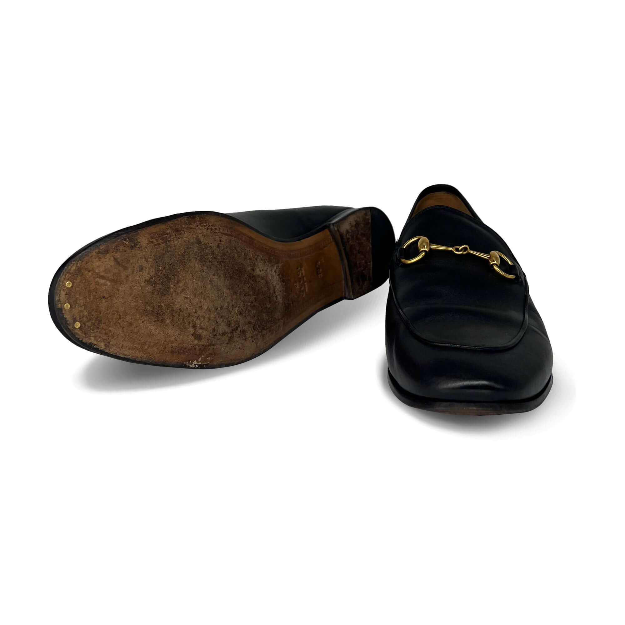 Gucci Jordean leather loafers