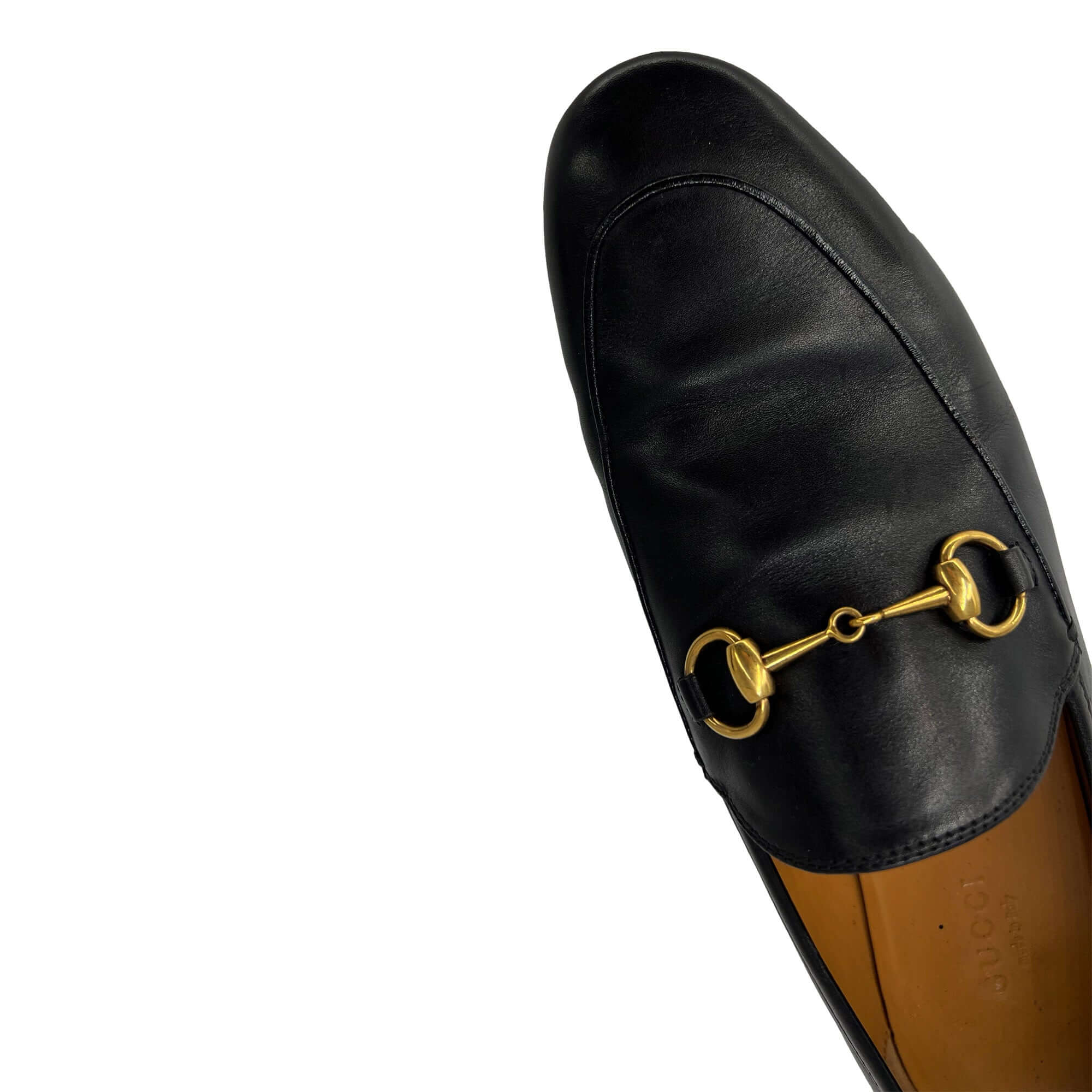 Gucci Jordean leather loafers