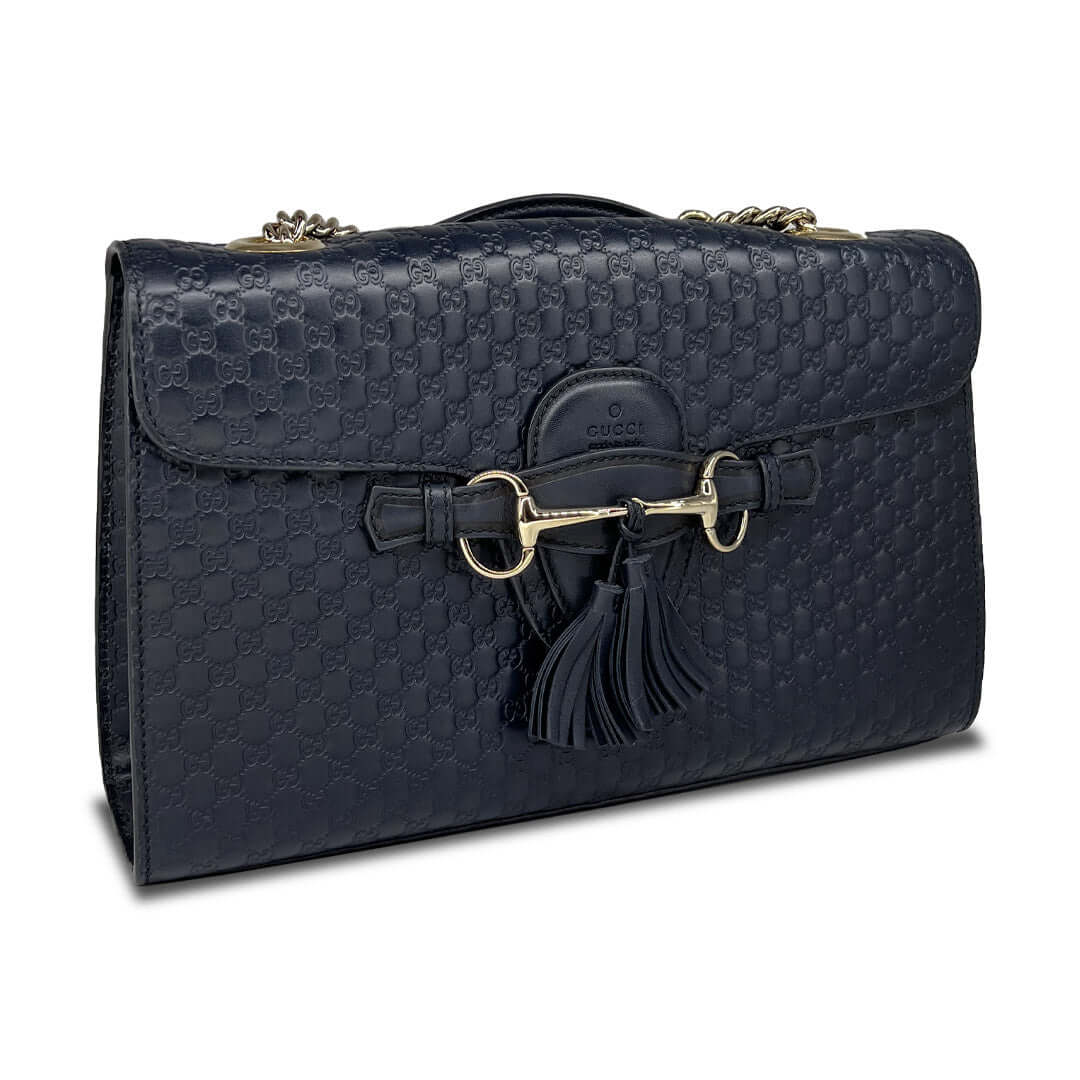 Gucci Emily Guccissima Chain Bag