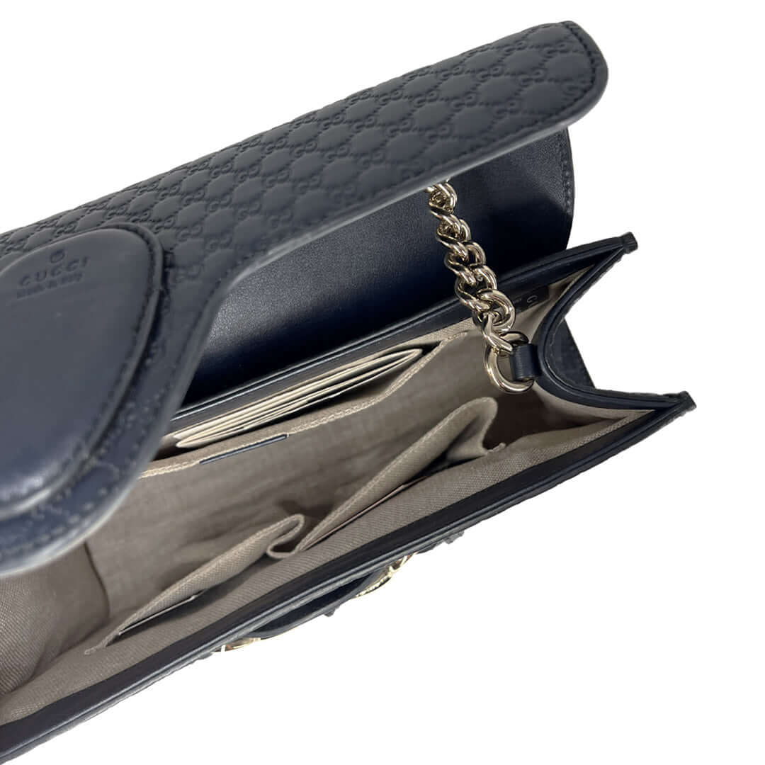 Gucci Emily Guccissima Chain Bag