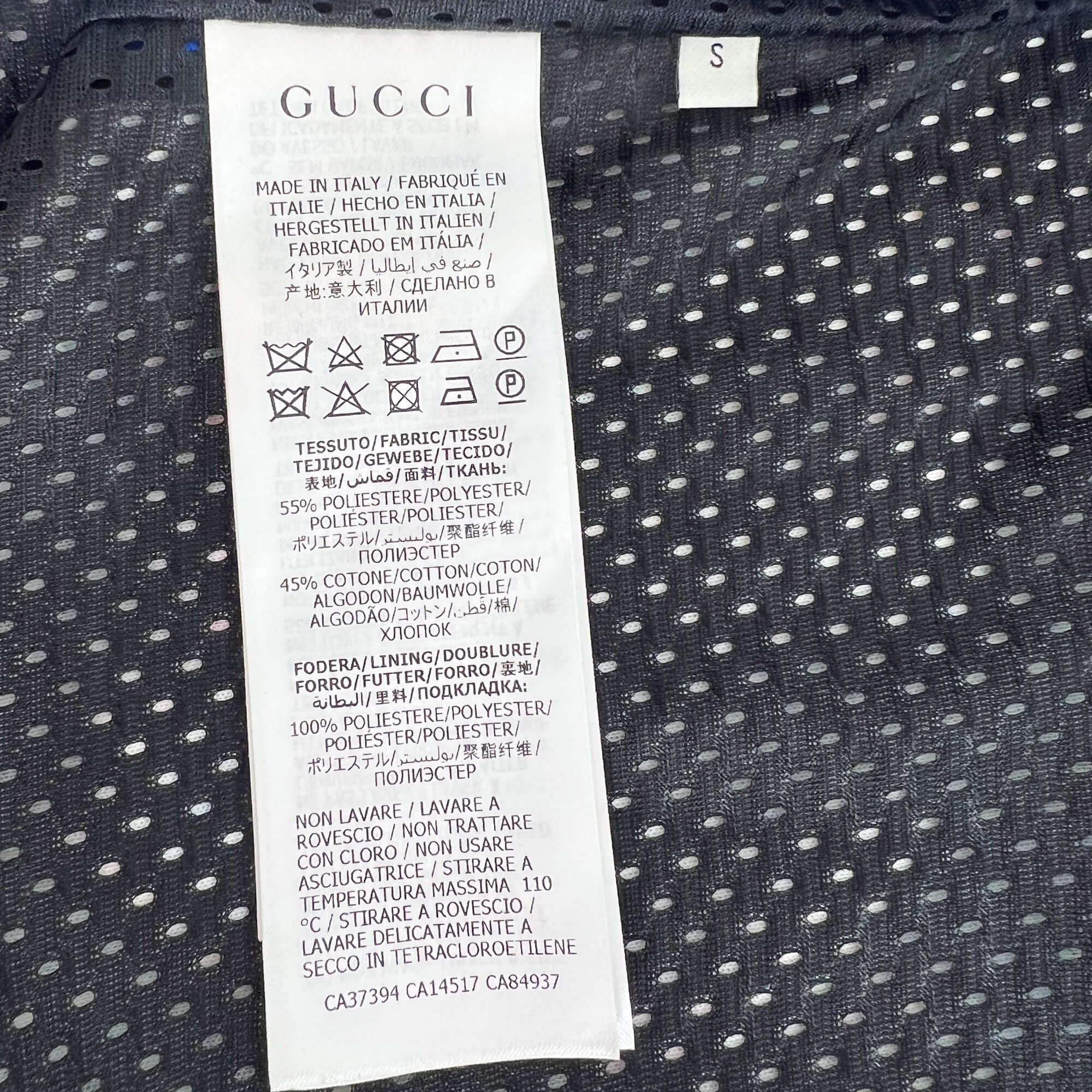 Gucci multicolour zip up hoodie