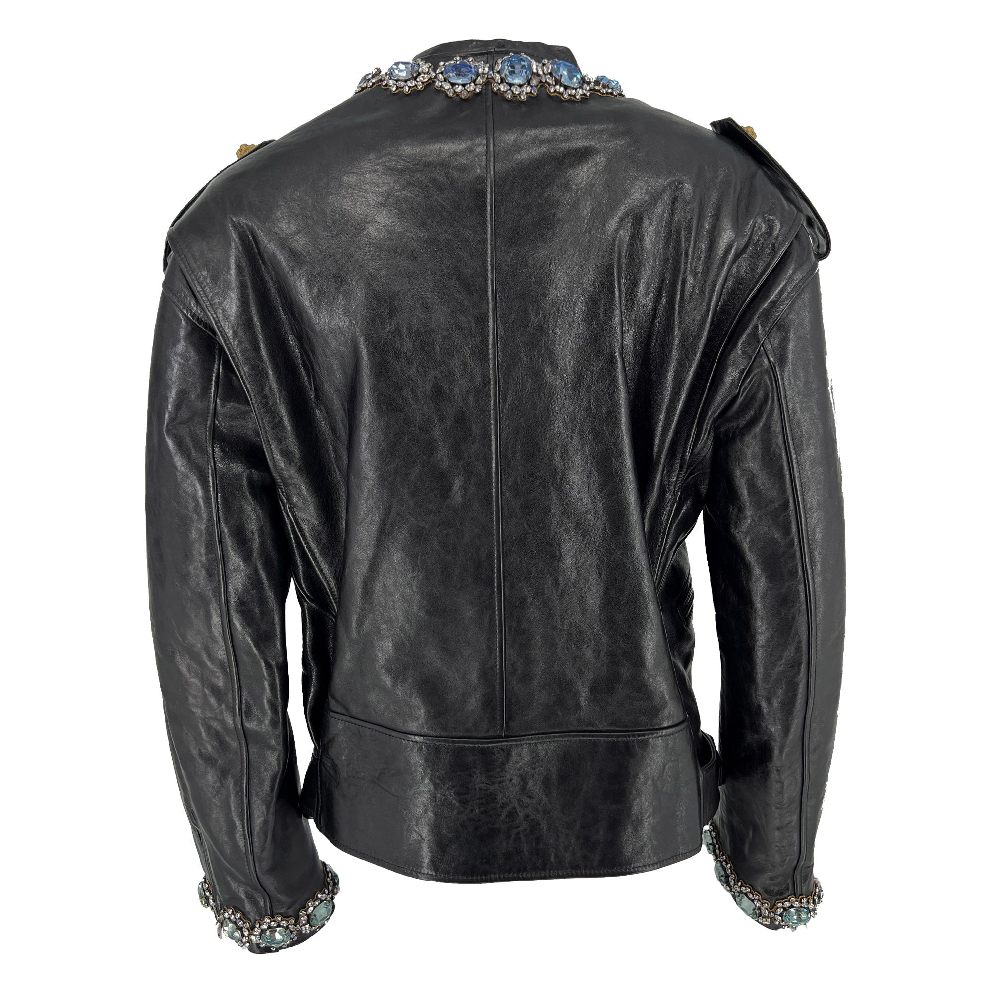 Gucci Leather Biker Jacket