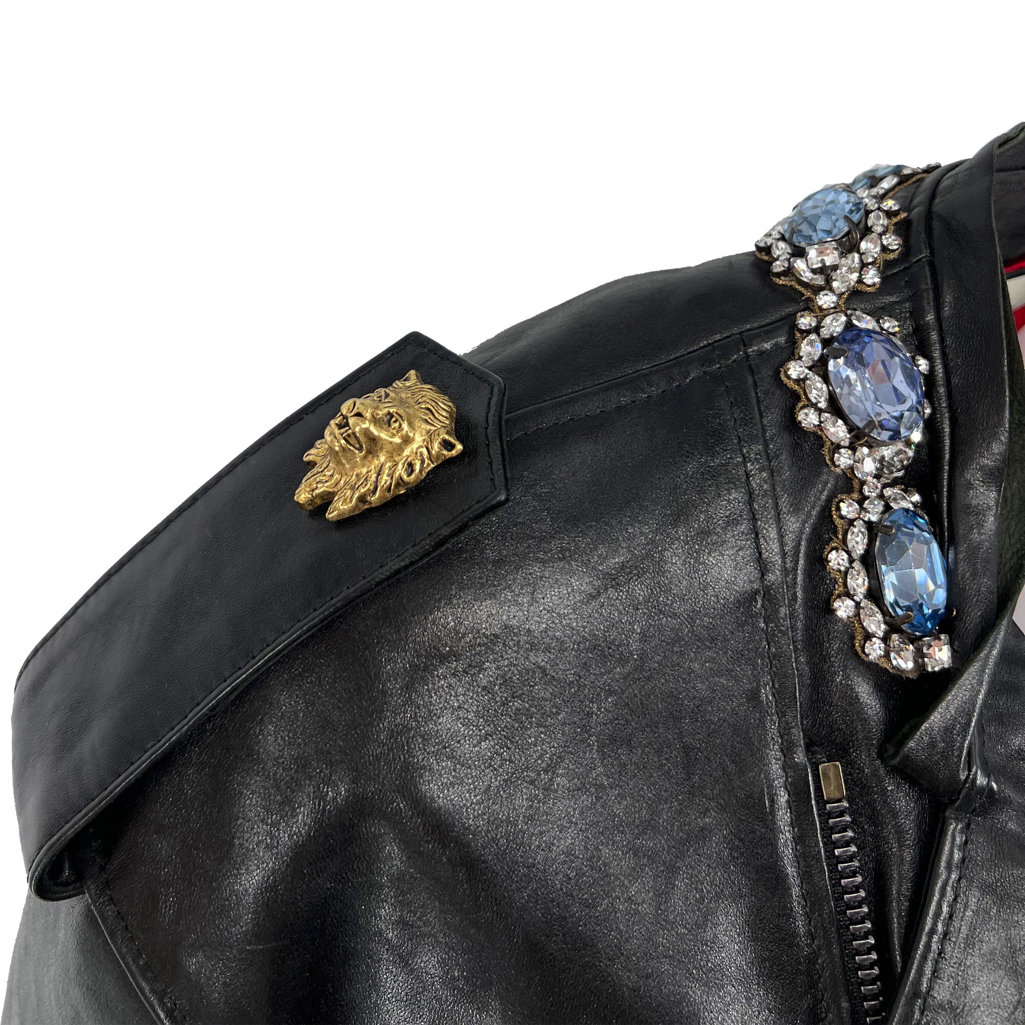 Gucci Leather Biker Jacket