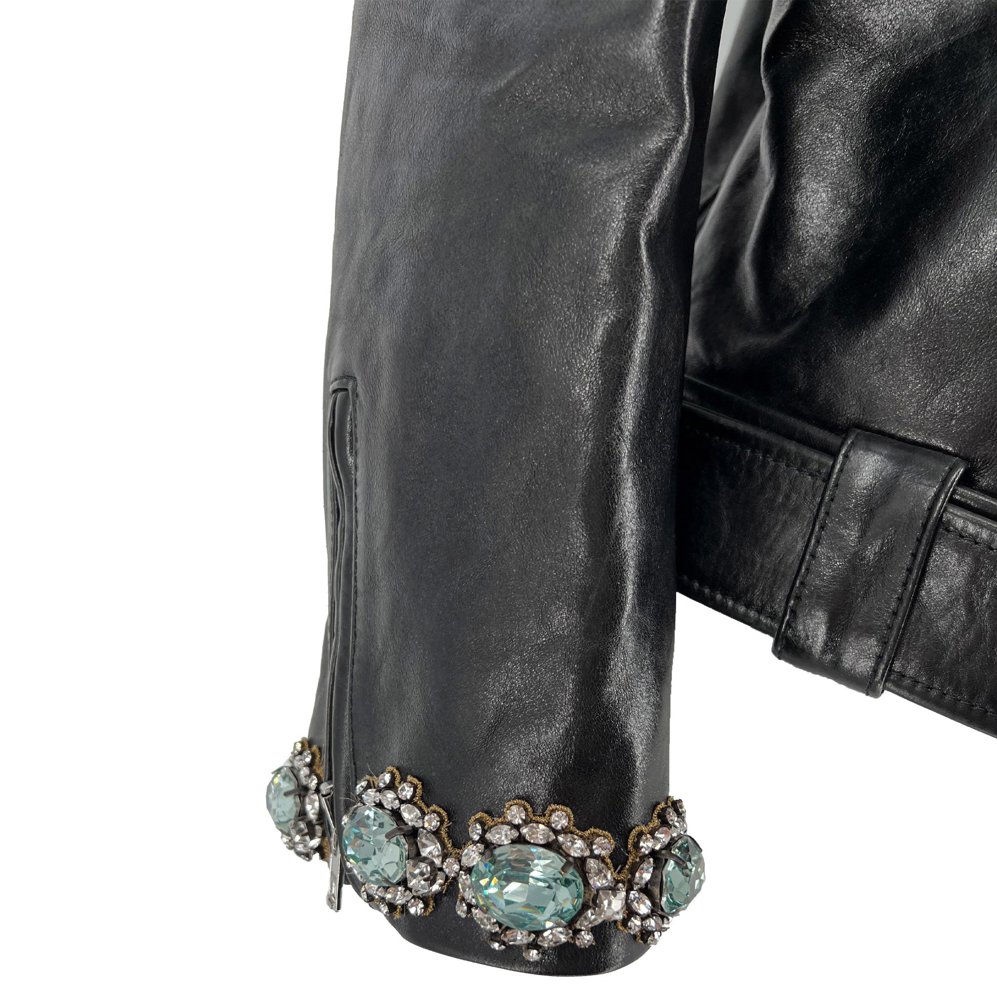 Gucci Leather Biker Jacket