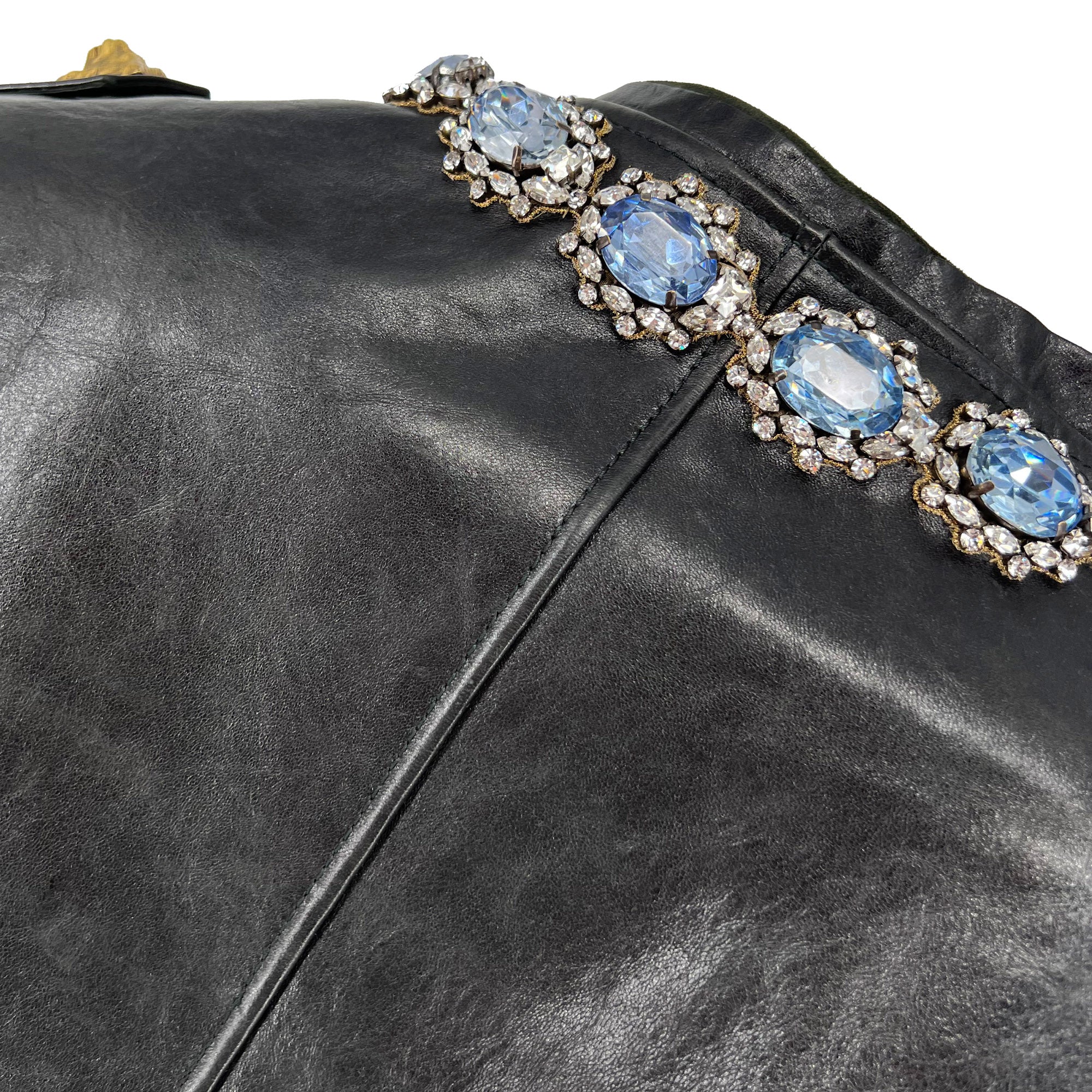 Gucci Leather Biker Jacket