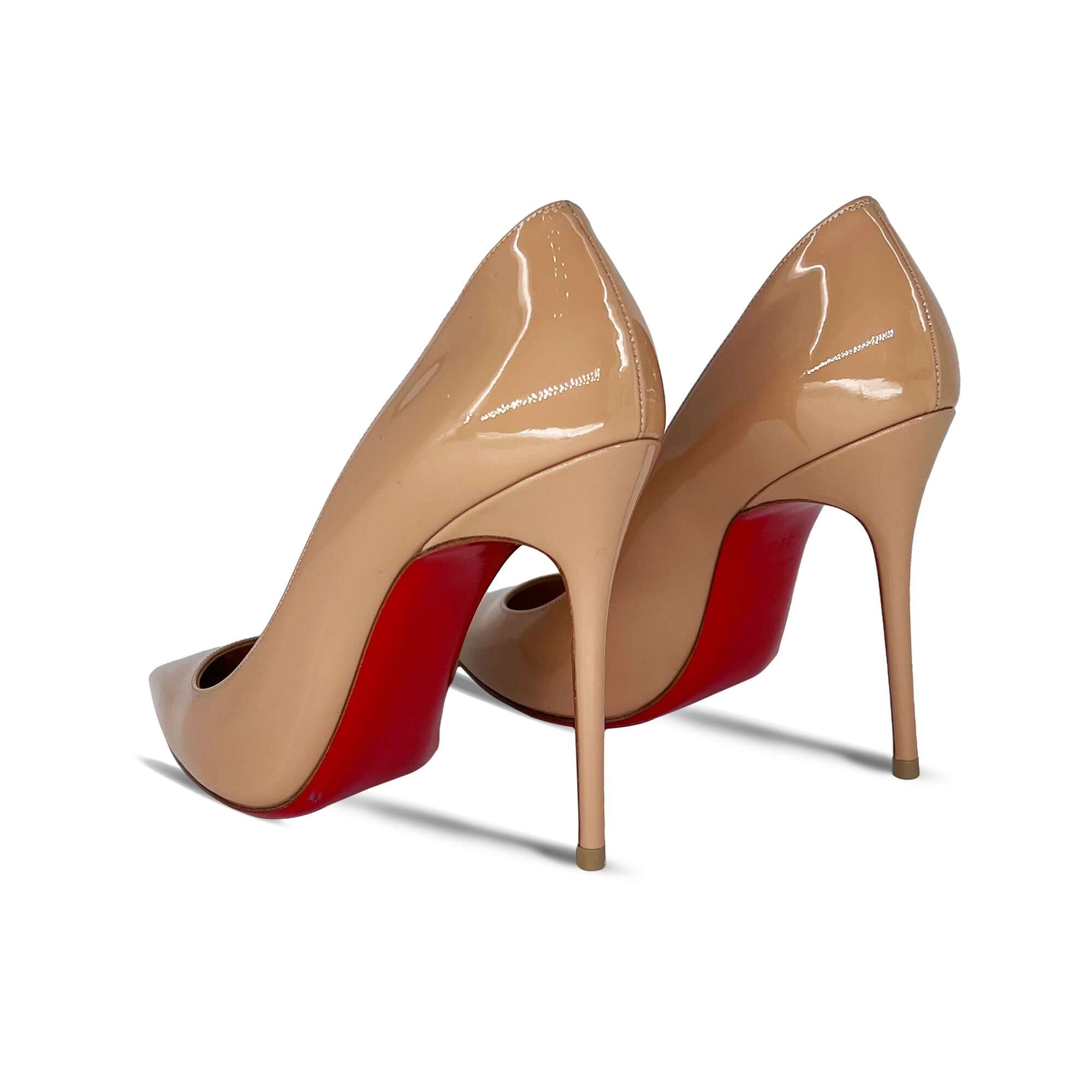 Christian Louboutin mid kate leather pumps