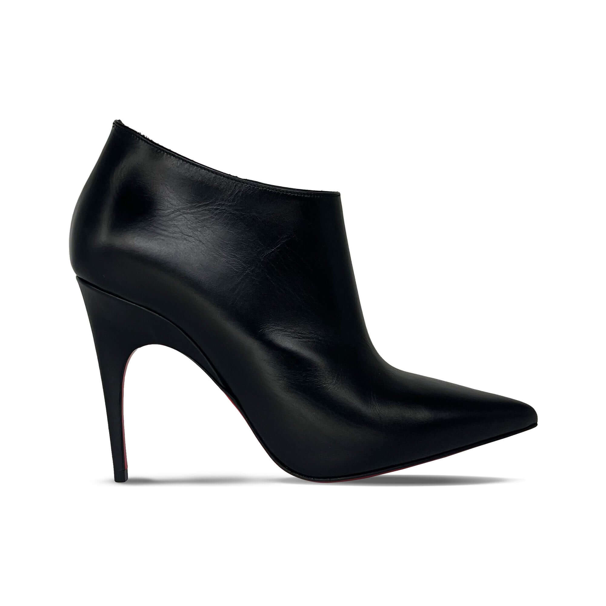 Christian Louboutin black leather Gorgona Boots