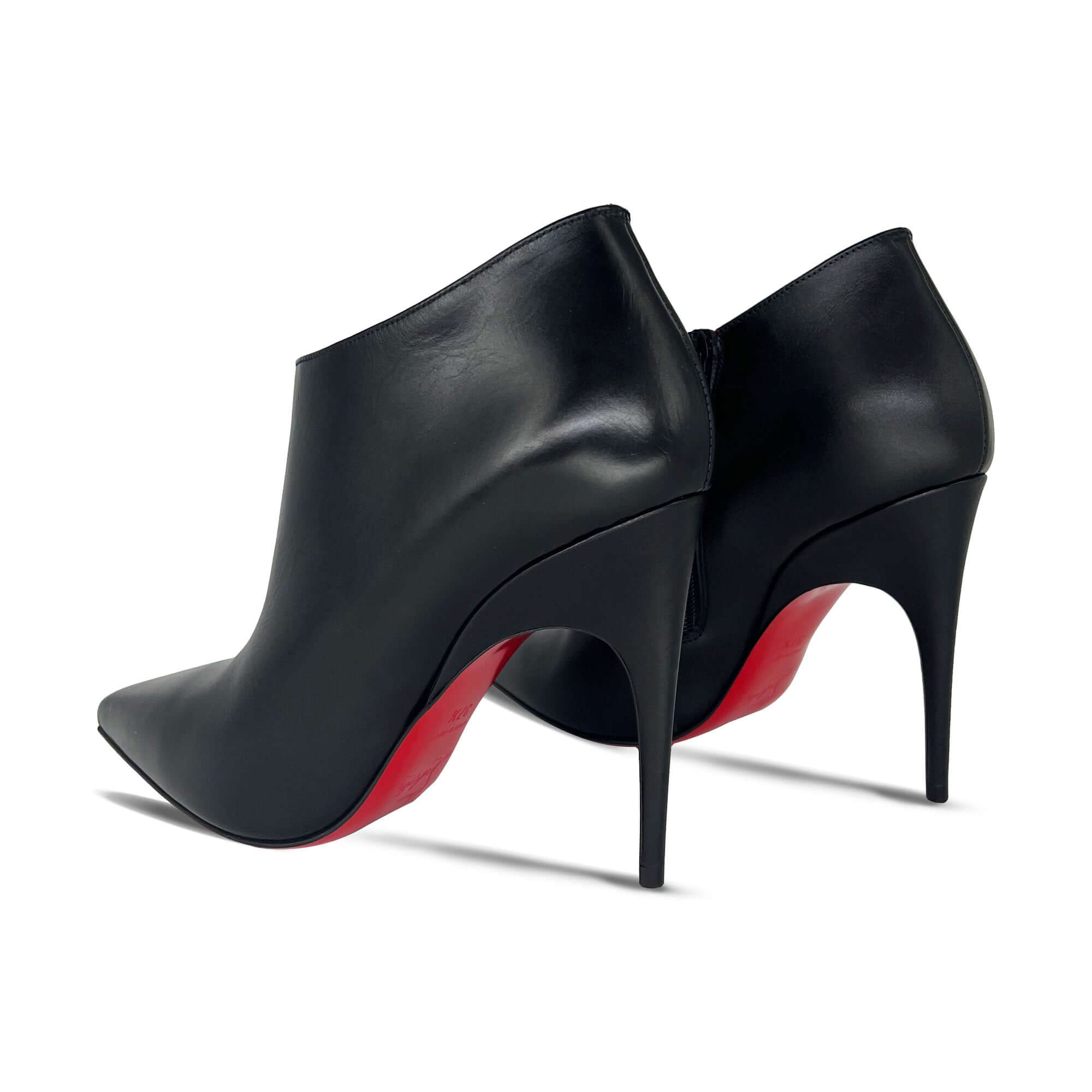 Christian Louboutin black leather Gorgona Boots