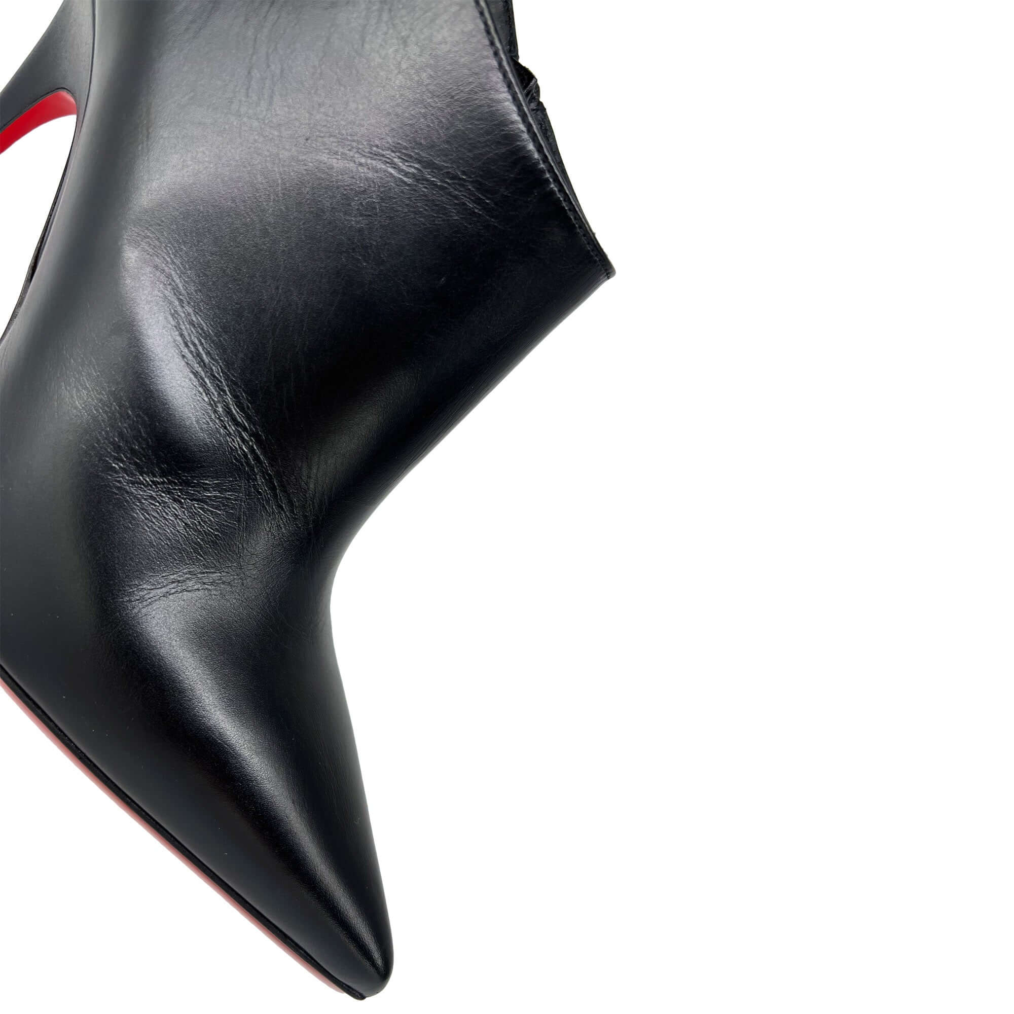 Christian Louboutin black leather Gorgona Boots