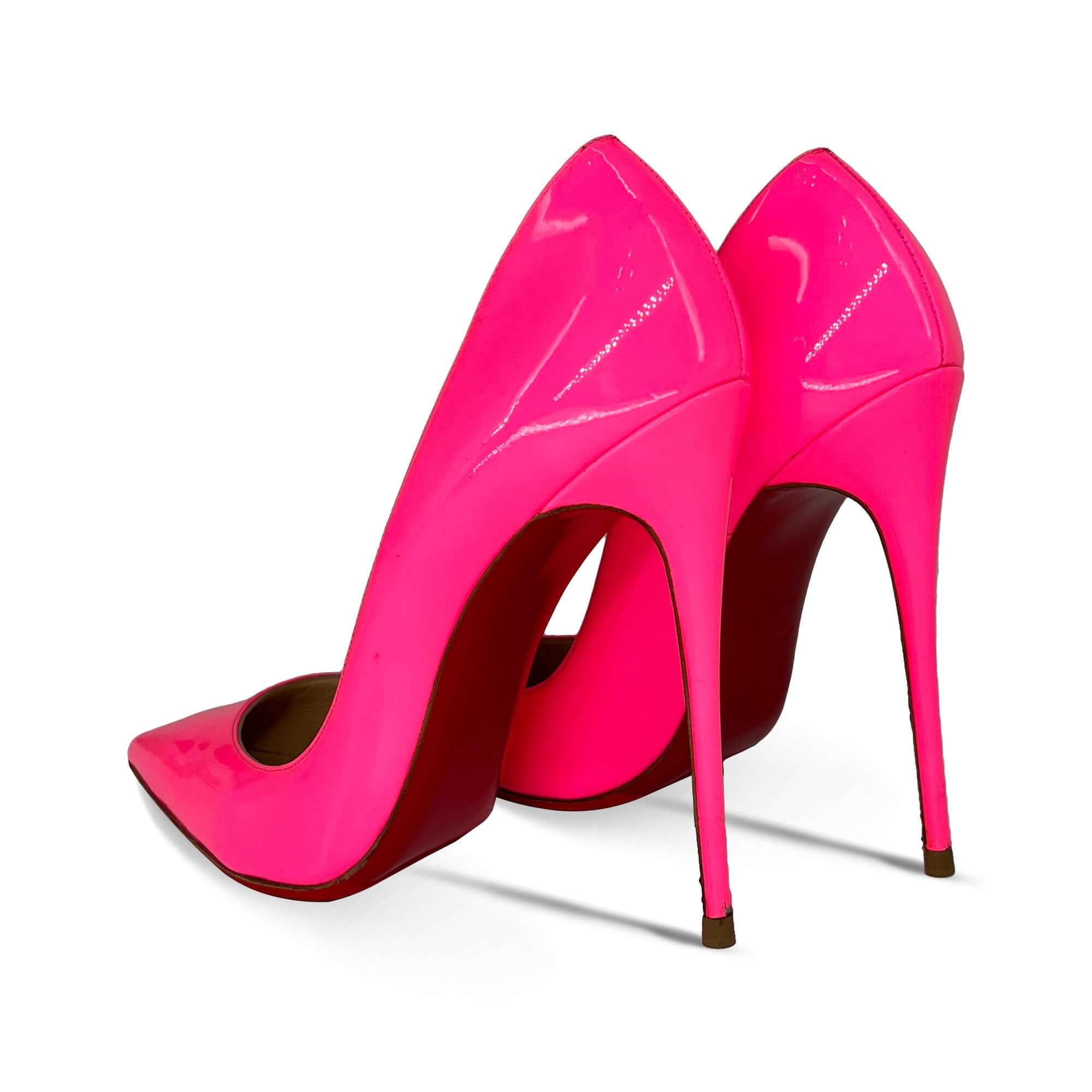 Christian Louboutin pink So Kate leather heels