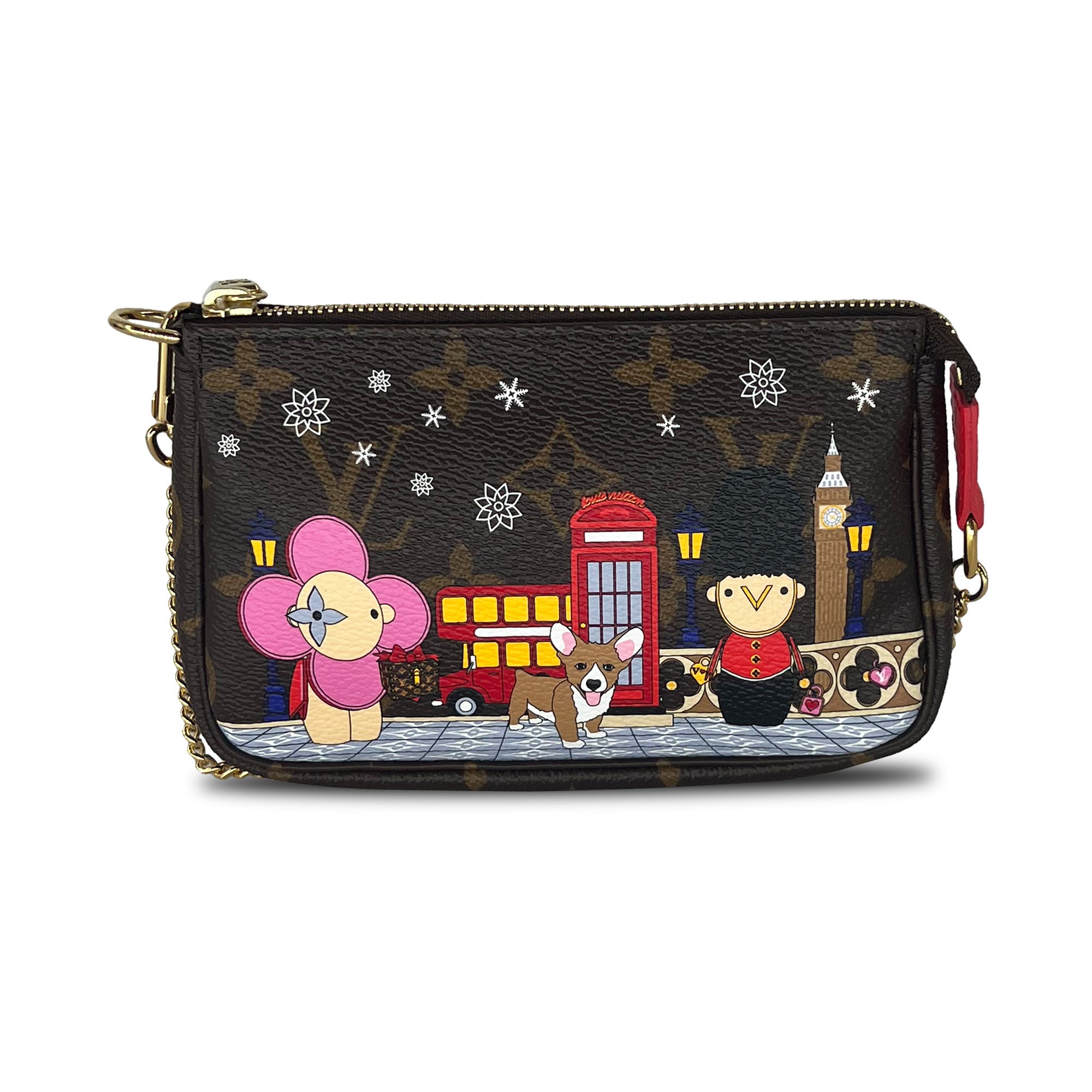 Louis Vuitton Holiday mini pochette accessories handbag