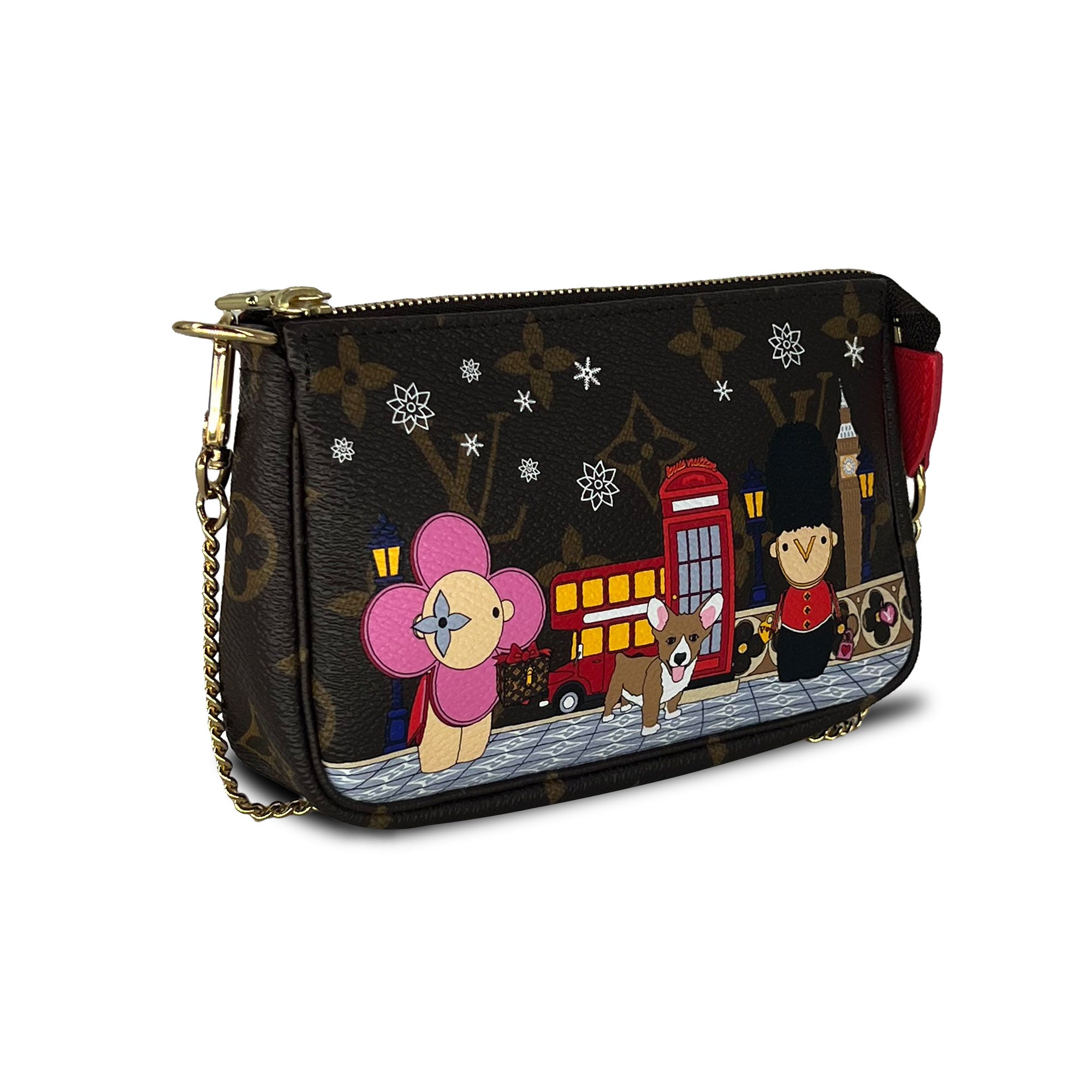 Louis Vuitton Holiday mini pochette accessories handbag