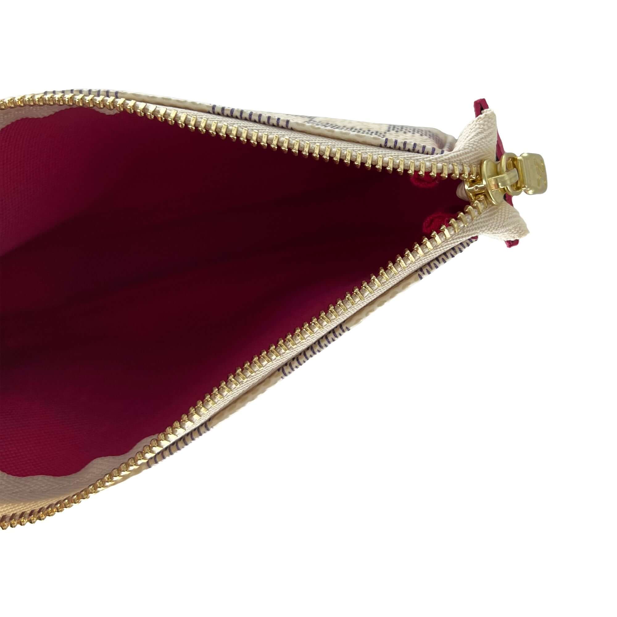 Louis Vuitton Damien Alma Hollywood pochette chain wallet