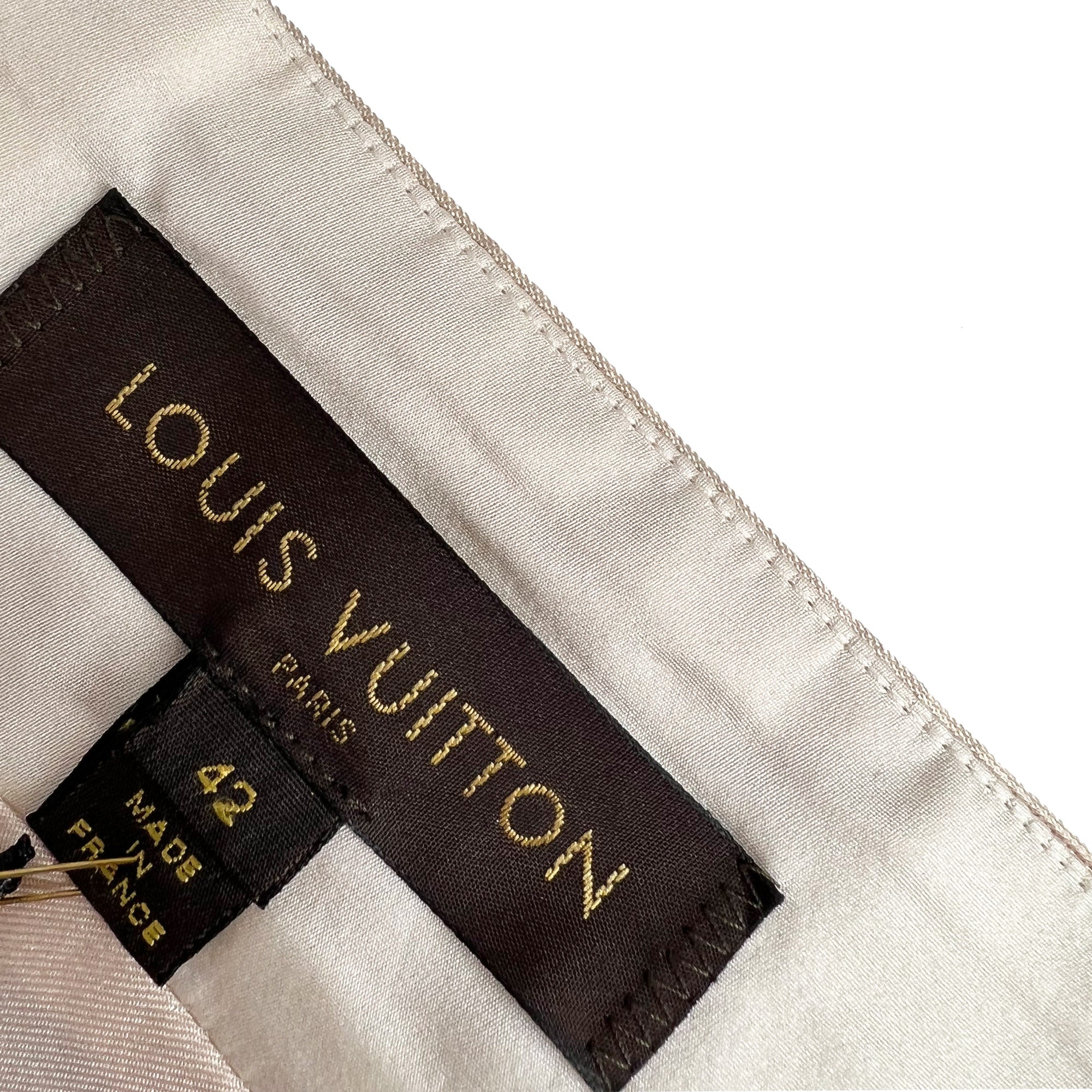 Louis Vuitton Striped Skirt