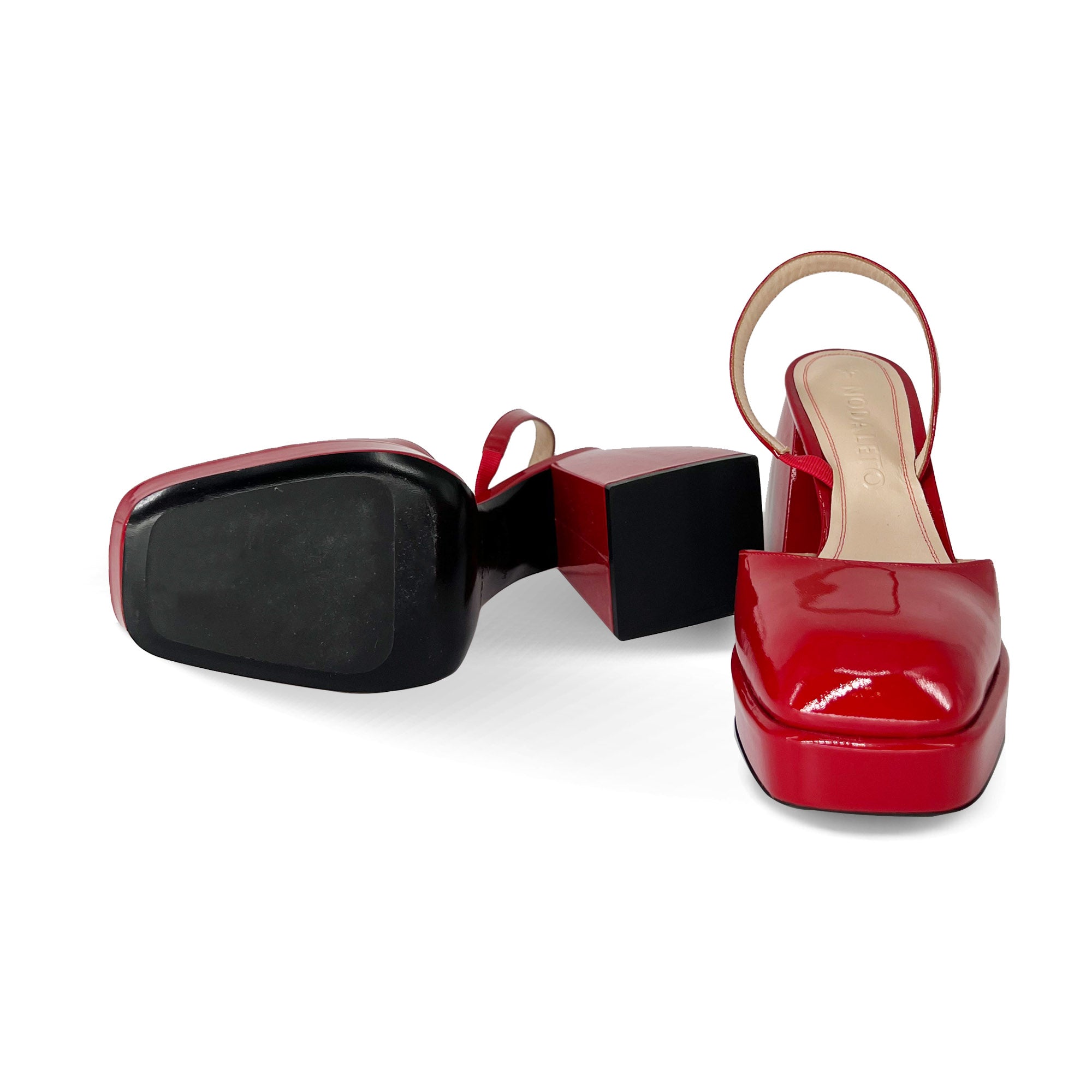Nodaleto slingback red pumps