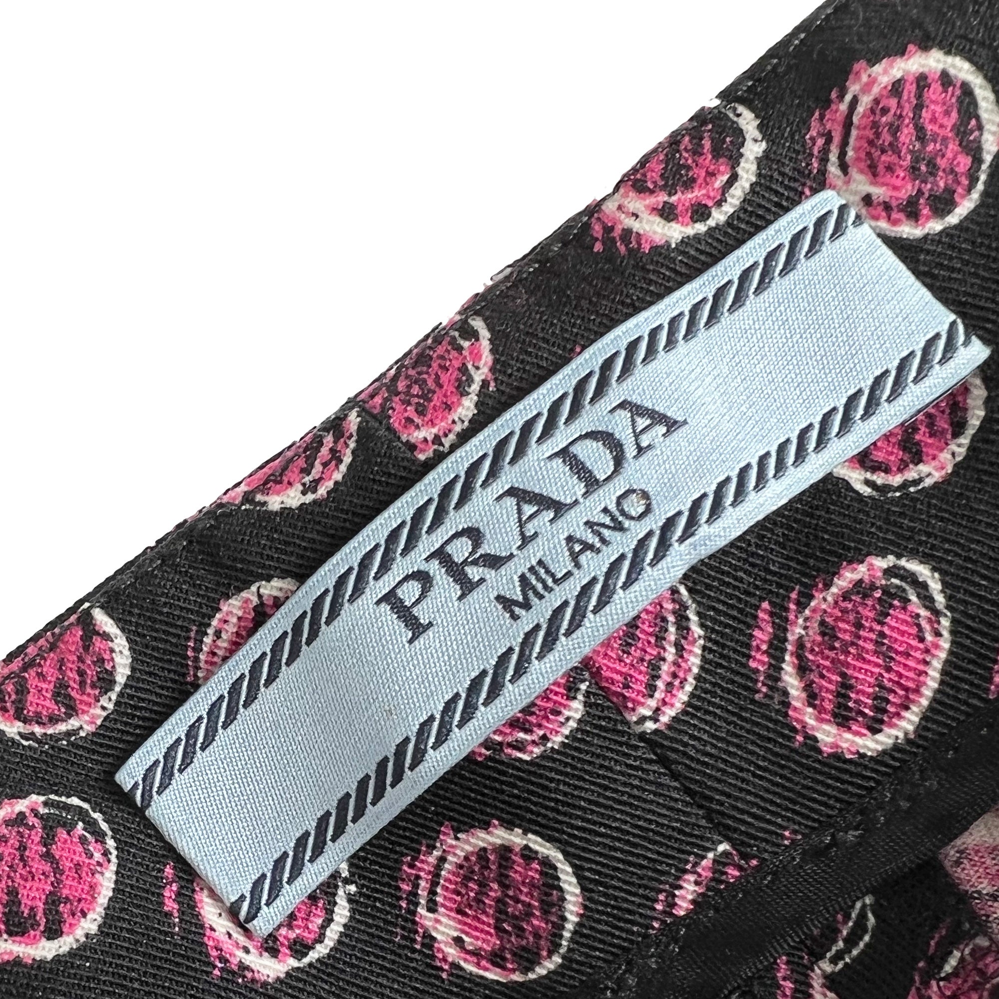 Prada Print High-wasted Pants