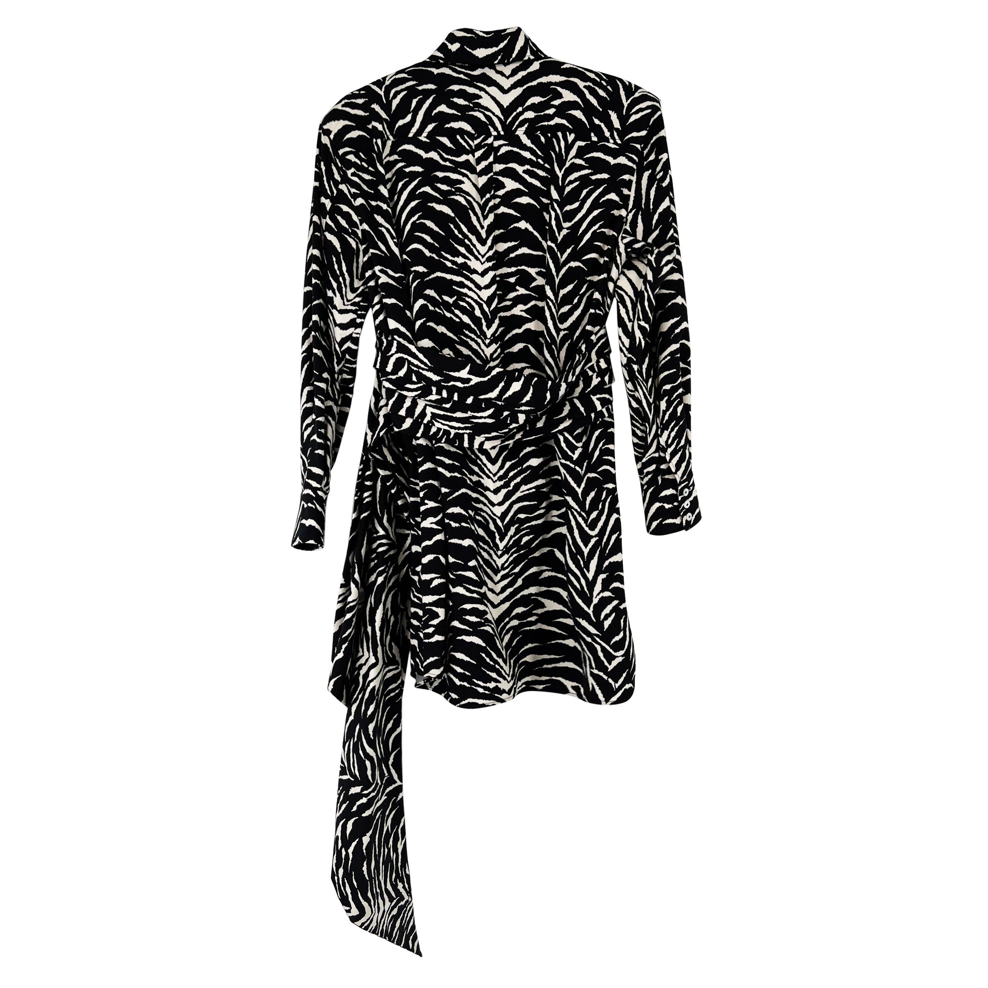 Redemption zebra print shirt-dress